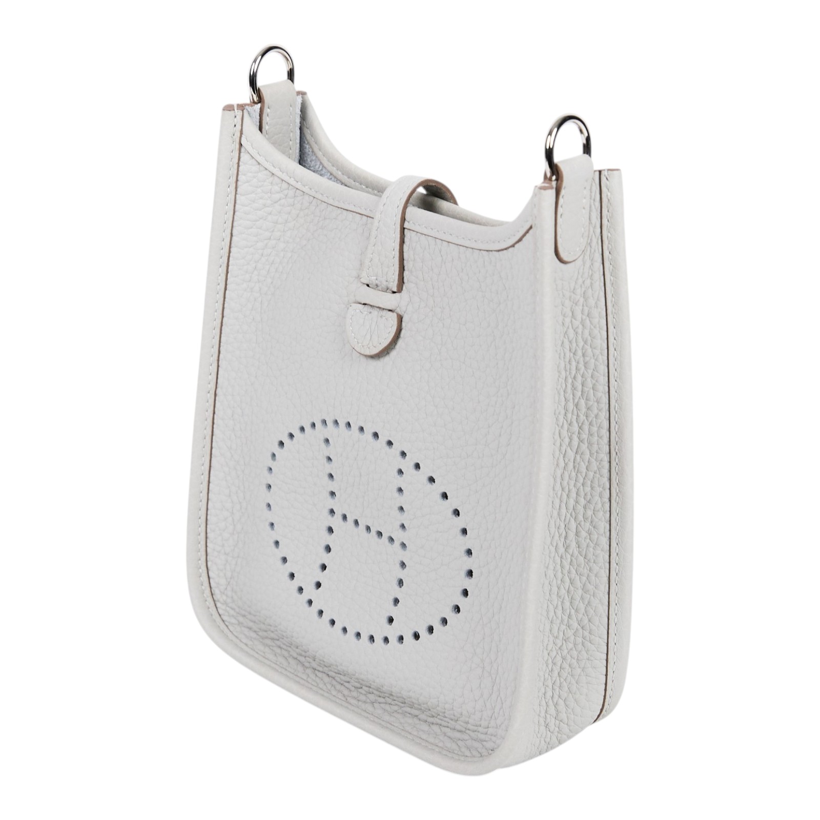 愛馬仕 Hermes Evelyne 16 Amazone bag 伊芙琳包 大象灰 珍珠灰 錫器灰 銀色五金 H069426CKBI /Y BS 002 ZB  原廠盒子/防塵袋/國外購買證明