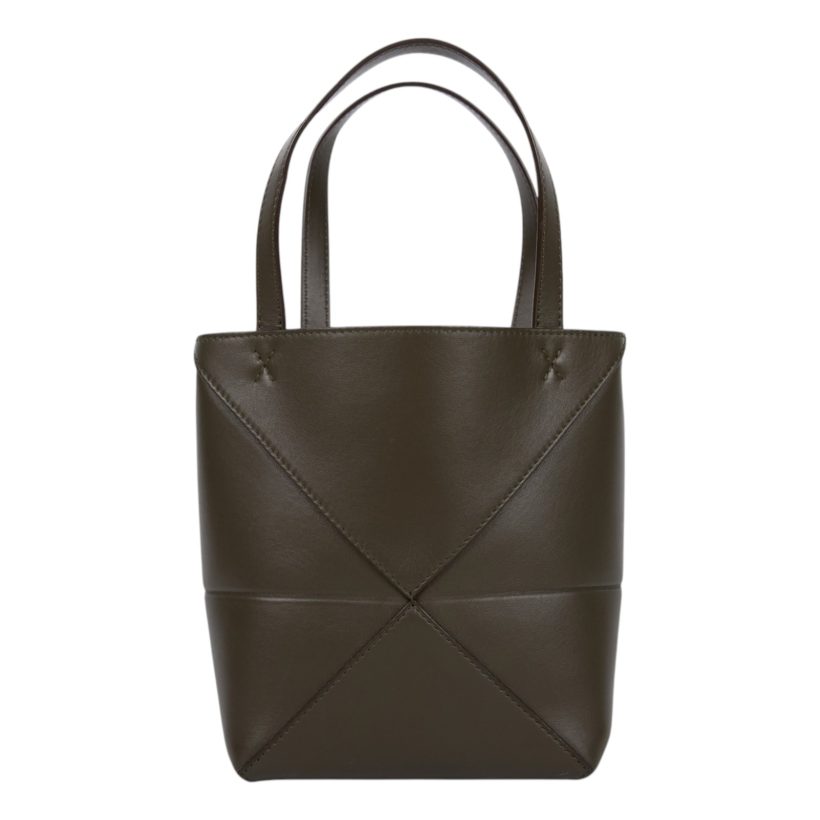 羅意威 LOEWE Mini Puzzle Fold Tote 肩背 手提包 迷你 A657V25X01 卡其綠PUZZLE FOLD MINI 防塵袋/背帶