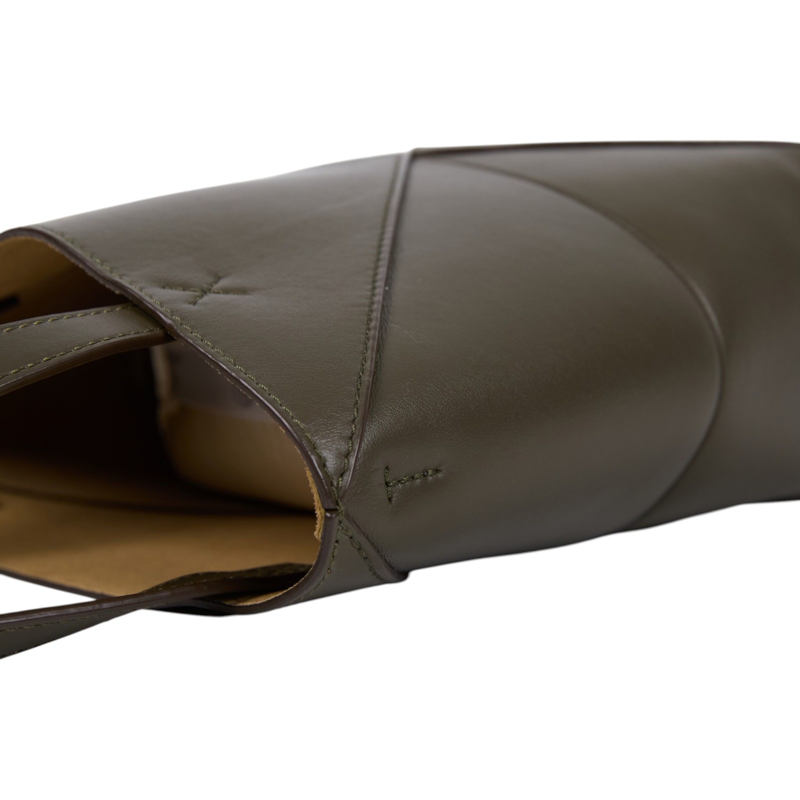 羅意威 LOEWE Mini Puzzle Fold Tote 肩背 手提包 迷你 A657V25X01 卡其綠PUZZLE FOLD MINI 防塵袋/背帶