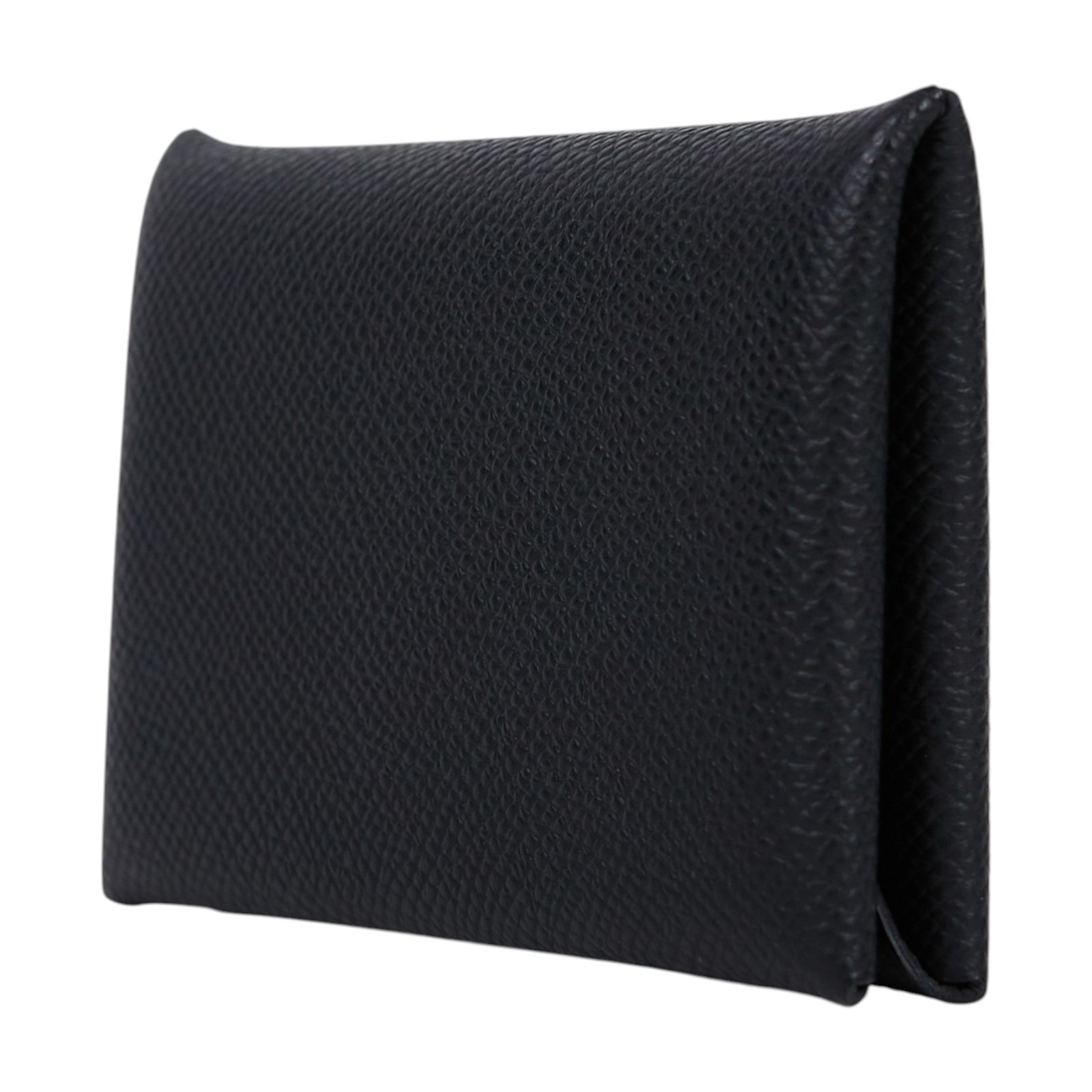 愛馬仕 Hermes Calvi 卡包 CAL U MZ 006 GS U刻 黑CALVI 原廠盒子/國外購買證明