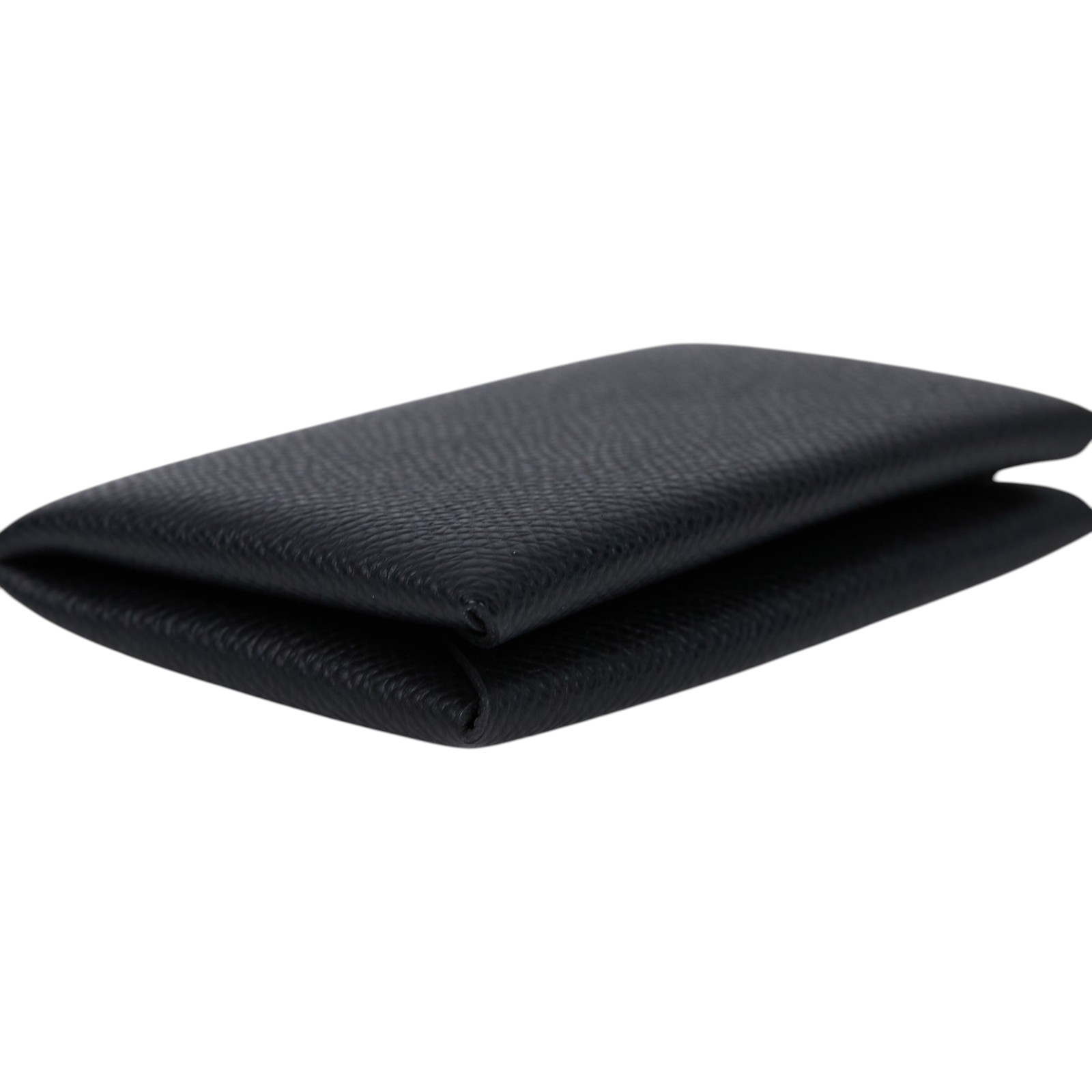 愛馬仕 Hermes Calvi 卡包 CAL U MZ 006 GS U刻 黑CALVI 原廠盒子/國外購買證明