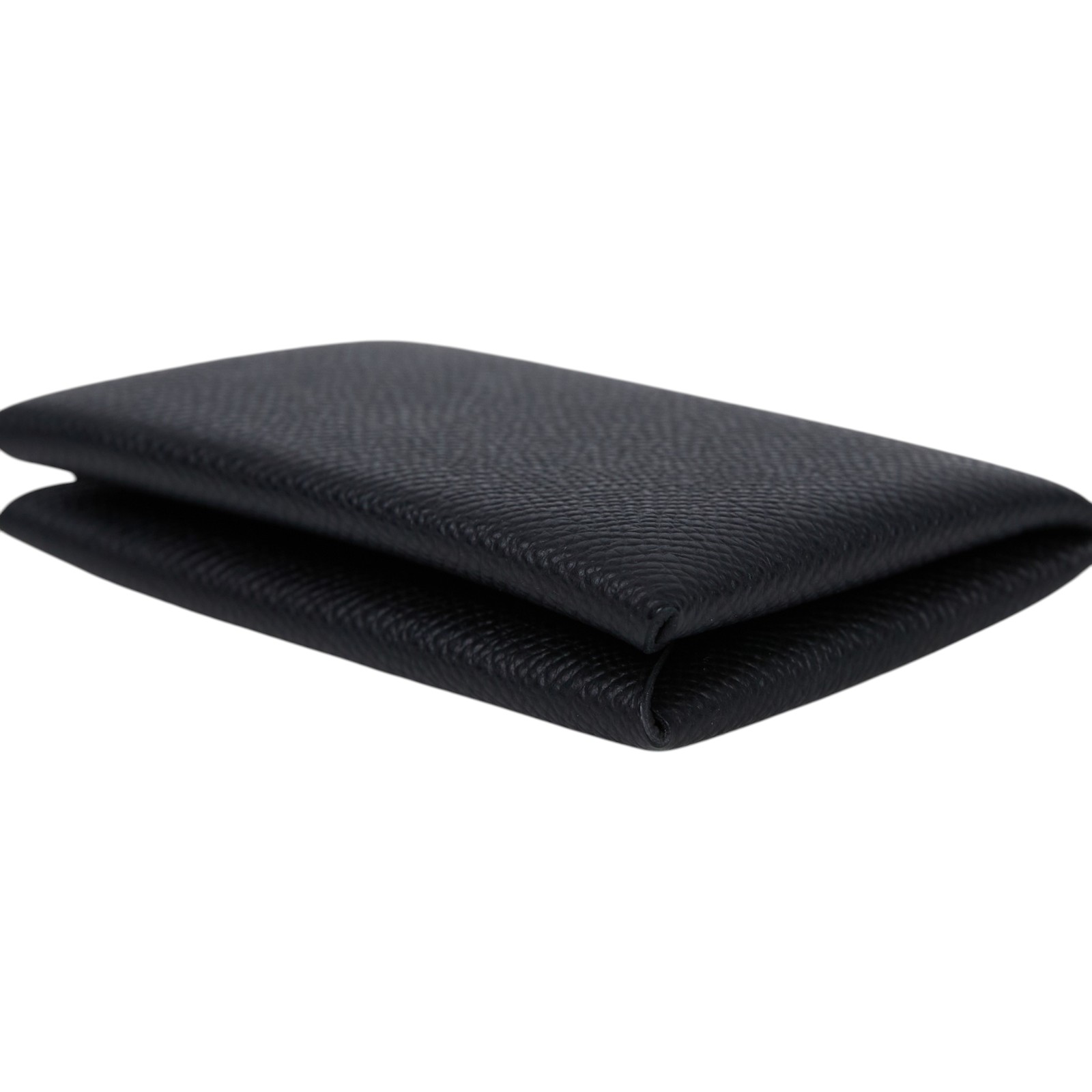 愛馬仕 Hermes Calvi 卡包 CAL U MZ 006 GS U刻 黑CALVI 原廠盒子/國外購買證明