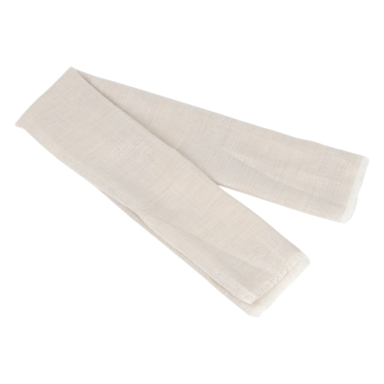 香奈兒 CHANEL 披肩 圍巾  米金蔥方巾 原廠盒子