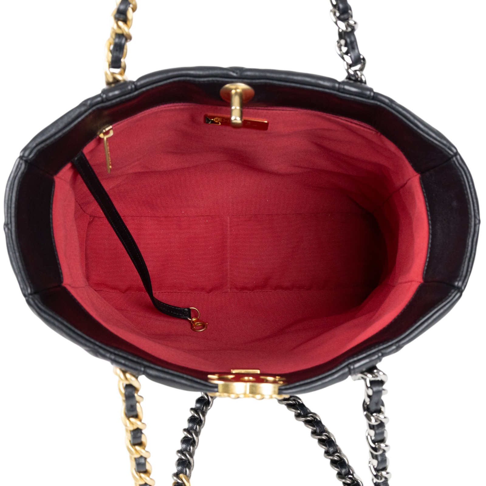 香奈兒 CHANEL 19 購物袋 AS3519 晶片款 黑金羊19托特包 原廠盒子/防塵袋