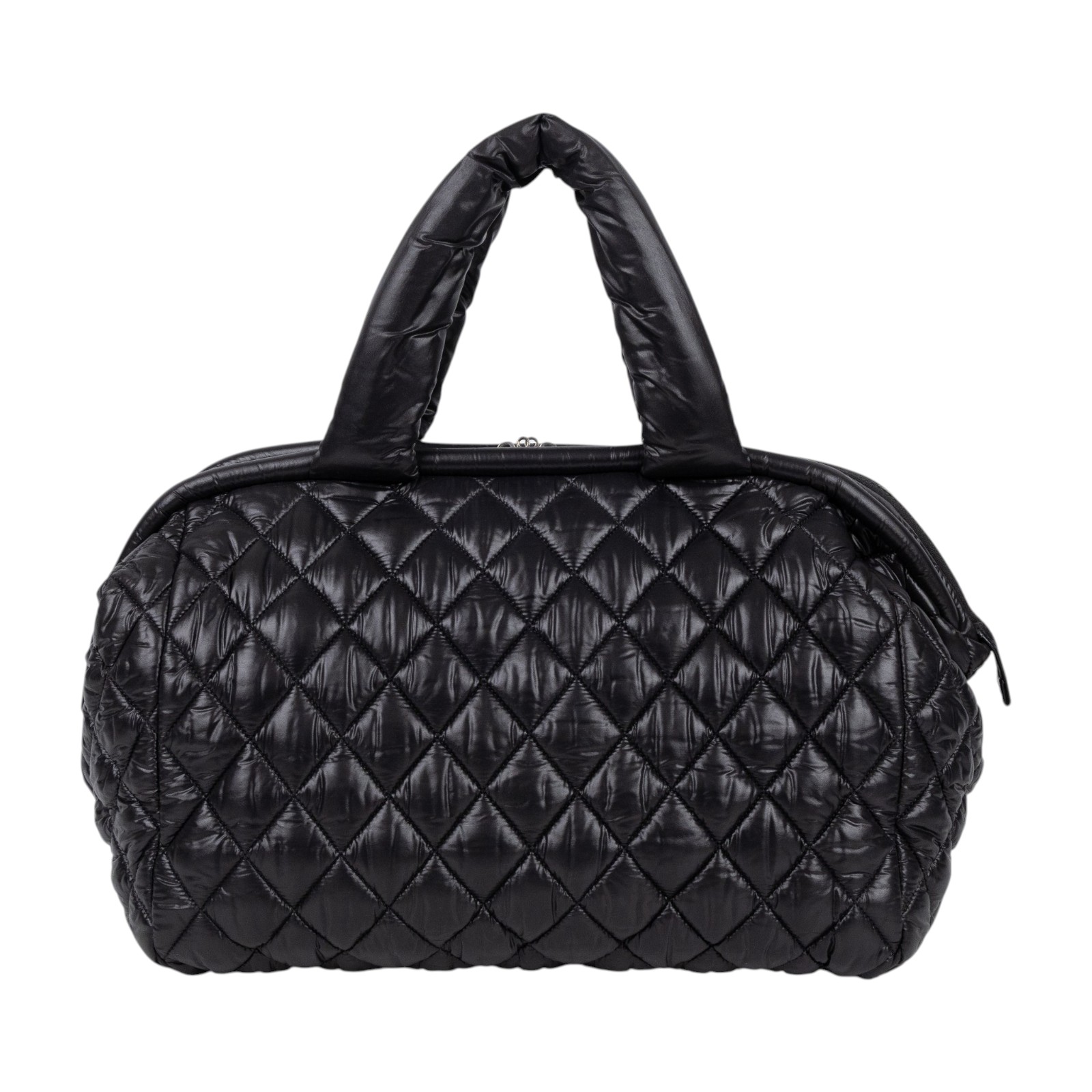 香奈兒 CHANEL Coco Cocoon 波士頓包 手提包 A49503 Y06883 14開黑空氣手提包 防塵袋/保證卡/購買證明