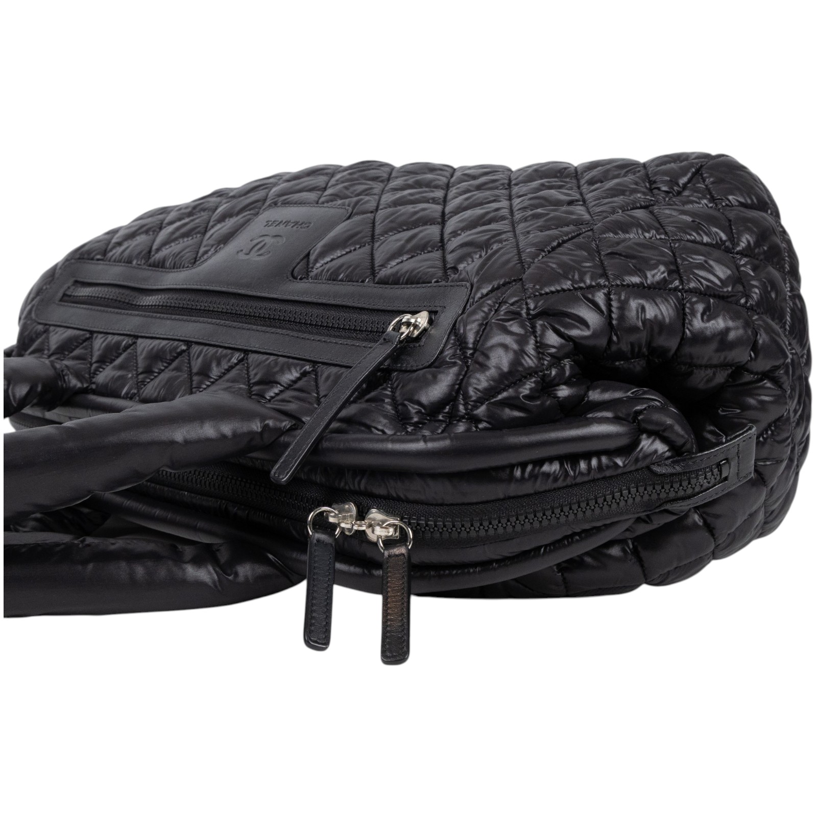 香奈兒 CHANEL Coco Cocoon 波士頓包 手提包 A49503 Y06883 14開黑空氣手提包 防塵袋/保證卡/購買證明