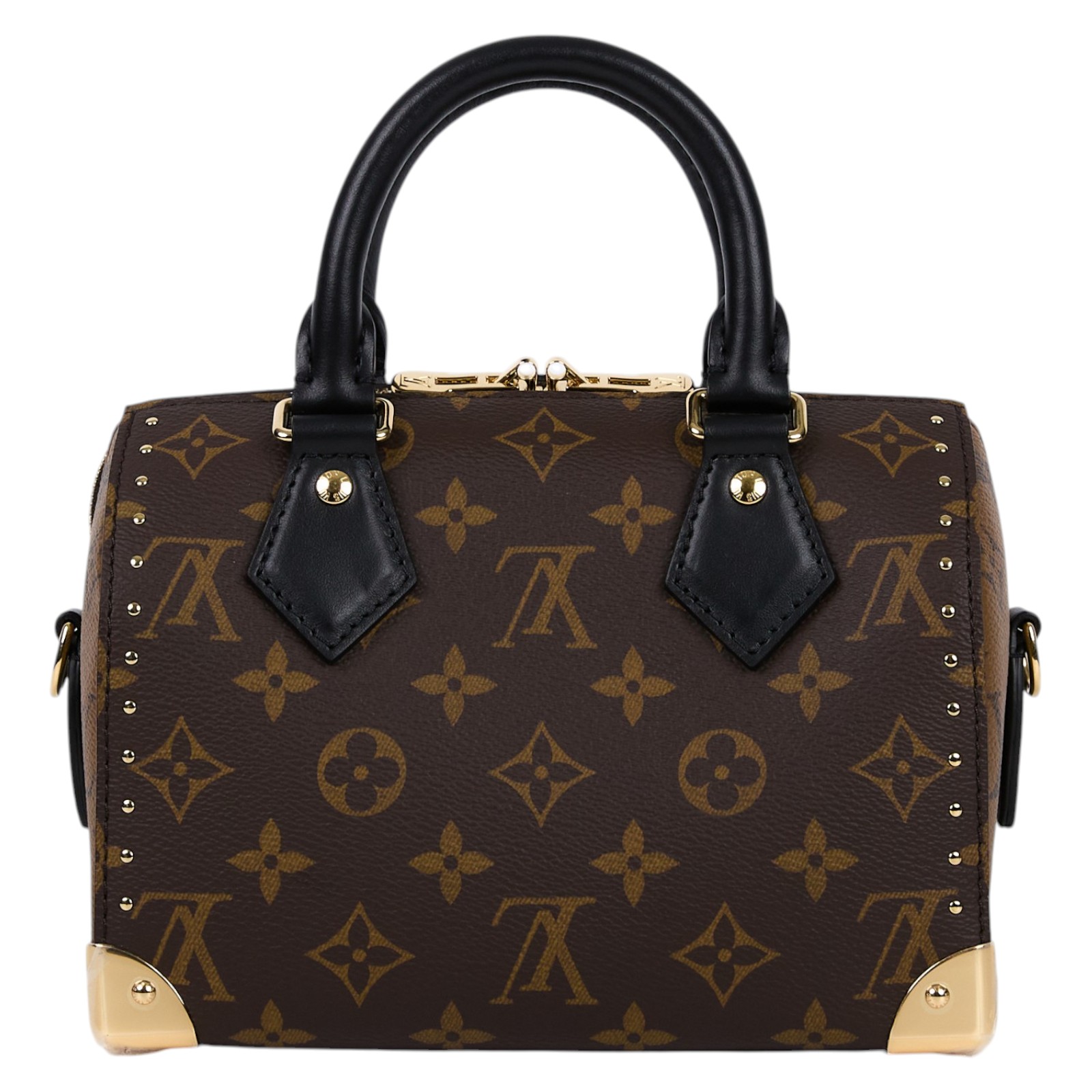 路易威登 LOUIS VUITTON Cruise 2025 系列 Speedy Trunk 20 手提 波士頓包 M13146 晶片款  原廠盒子/防塵袋/背帶2/鎖組