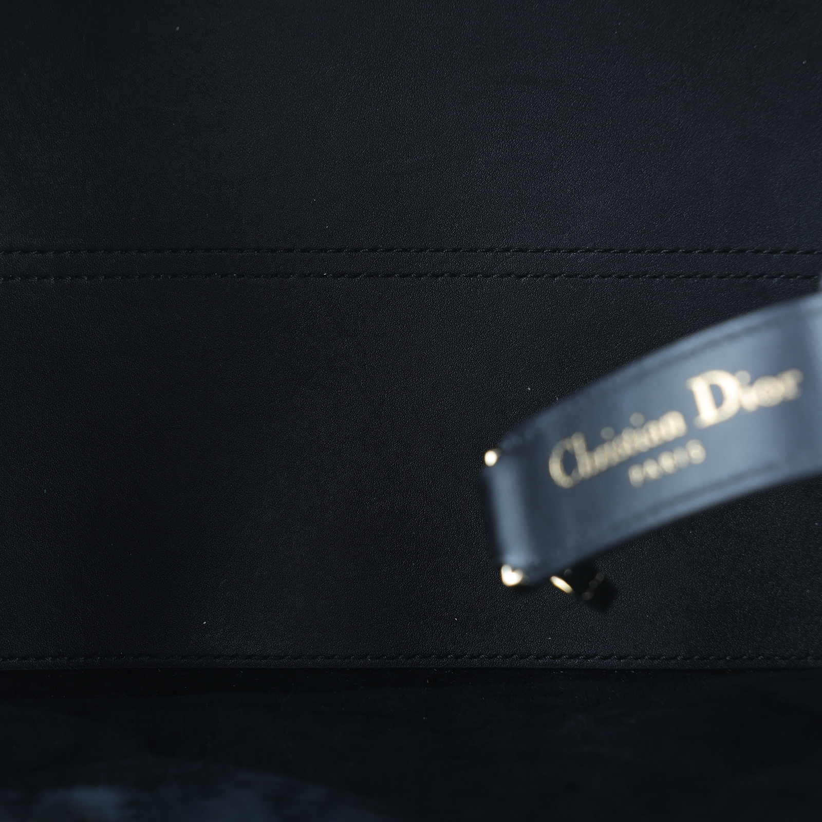 迪奧 CHRISTIAN DIOR Dior Toujours 中型 手提袋 小牛皮 M2821OSHJ 黑TOUJOURS 中號肩背包 內袋