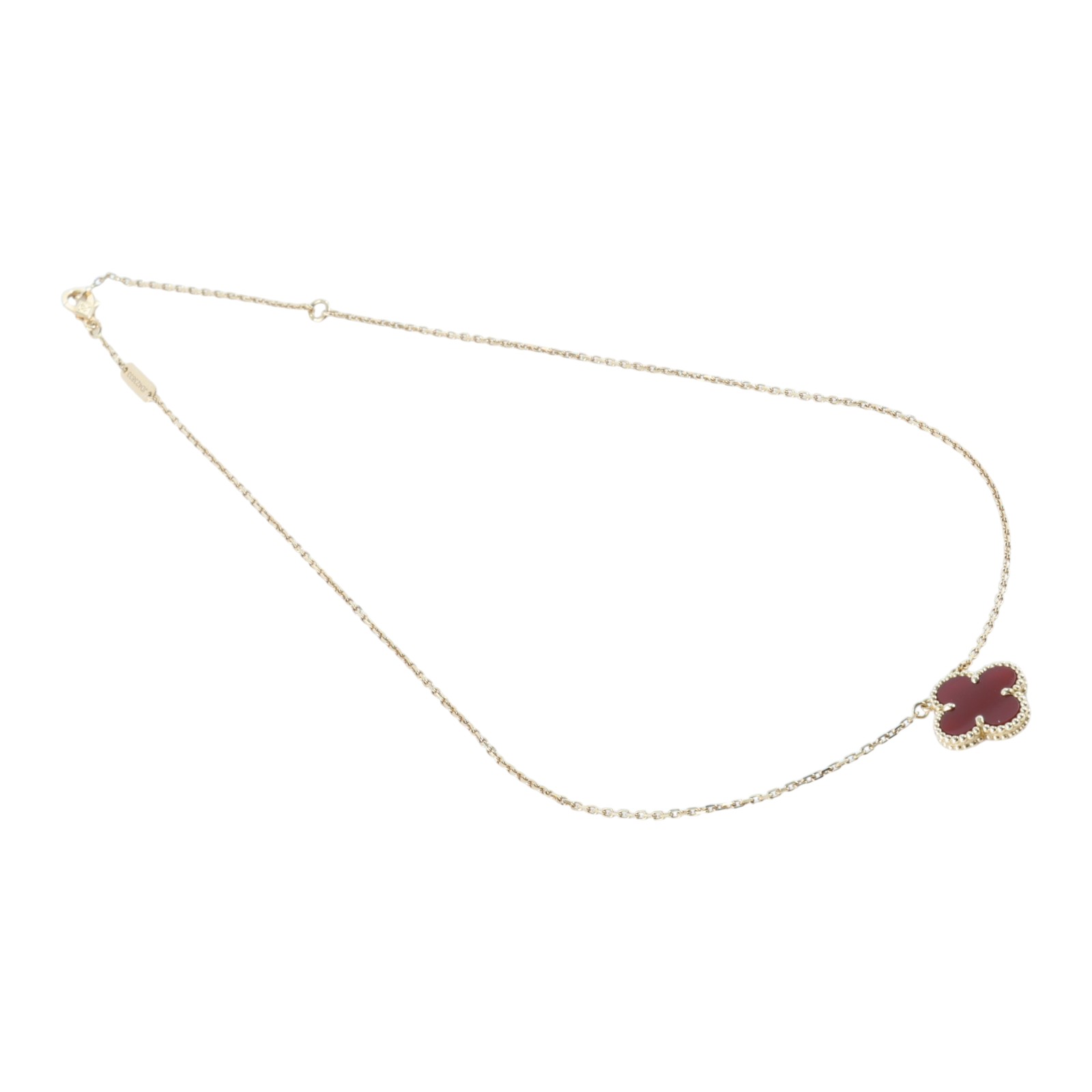 梵克雅寶 Van Cleef & Arpels Vintage Alhambra 吊墜 小型 VCARD38500  原廠盒子