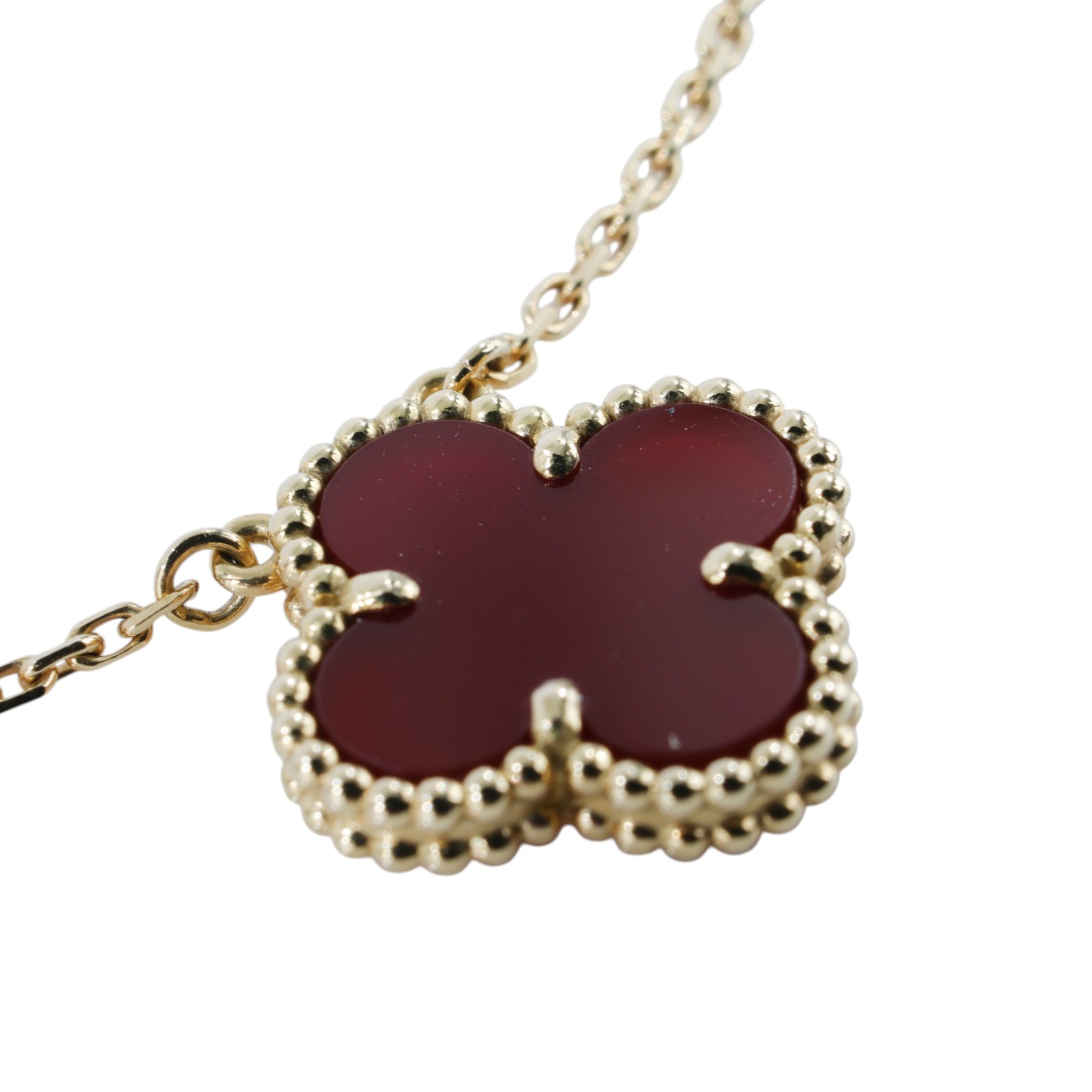 梵克雅寶 Van Cleef & Arpels Vintage Alhambra 吊墜 小型 VCARD38500  原廠盒子