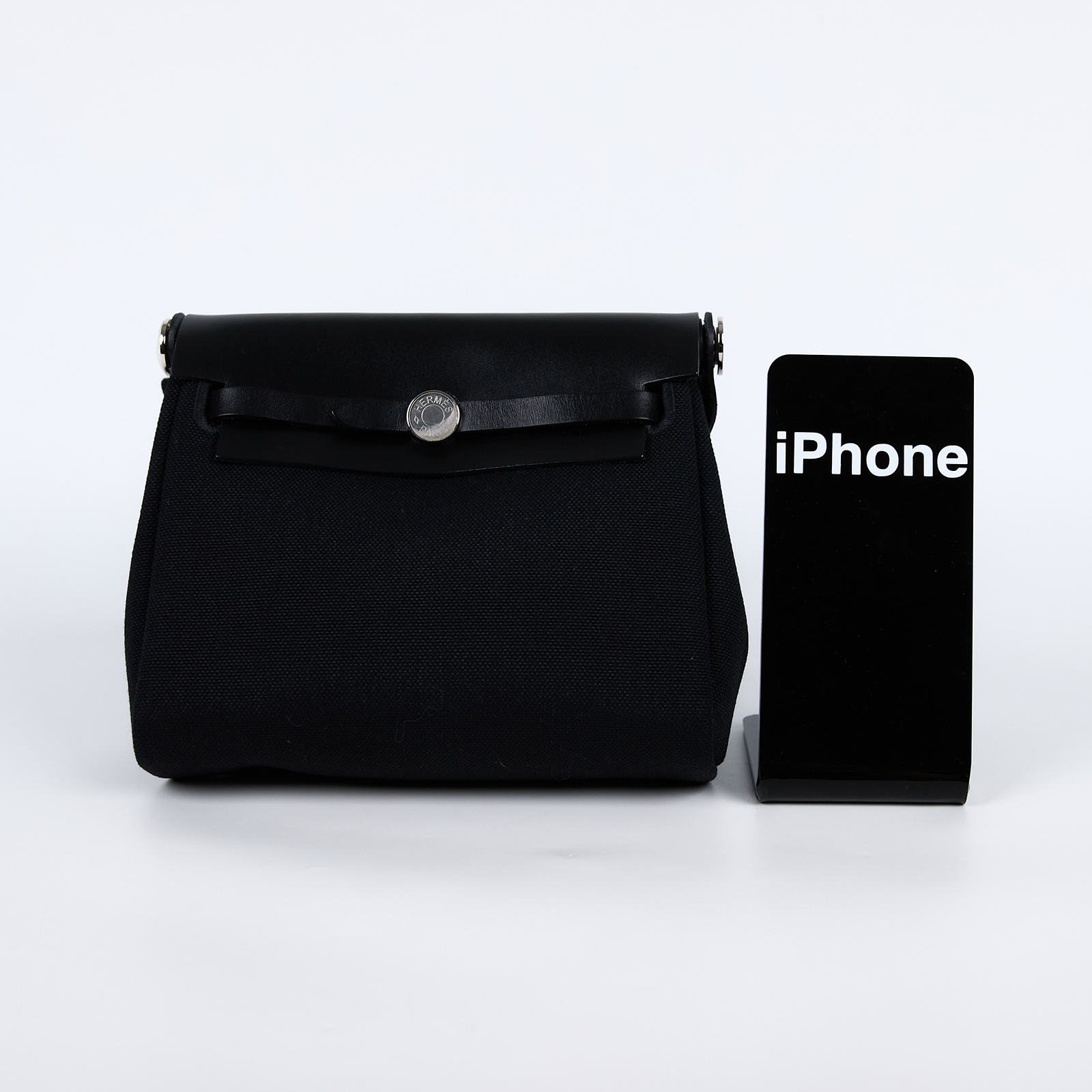 愛馬仕 Hermes Herbag Zip 20 銀色五金 黑色 H086430CKAA /K TS 011 AU  原廠盒子/防塵袋/國外購買證明