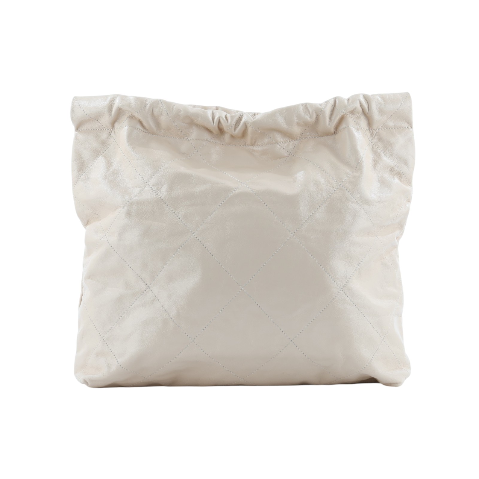 香奈兒 CHANEL 22 小型 束口包 AS3260 晶片款 奶茶色22包 中號 內袋