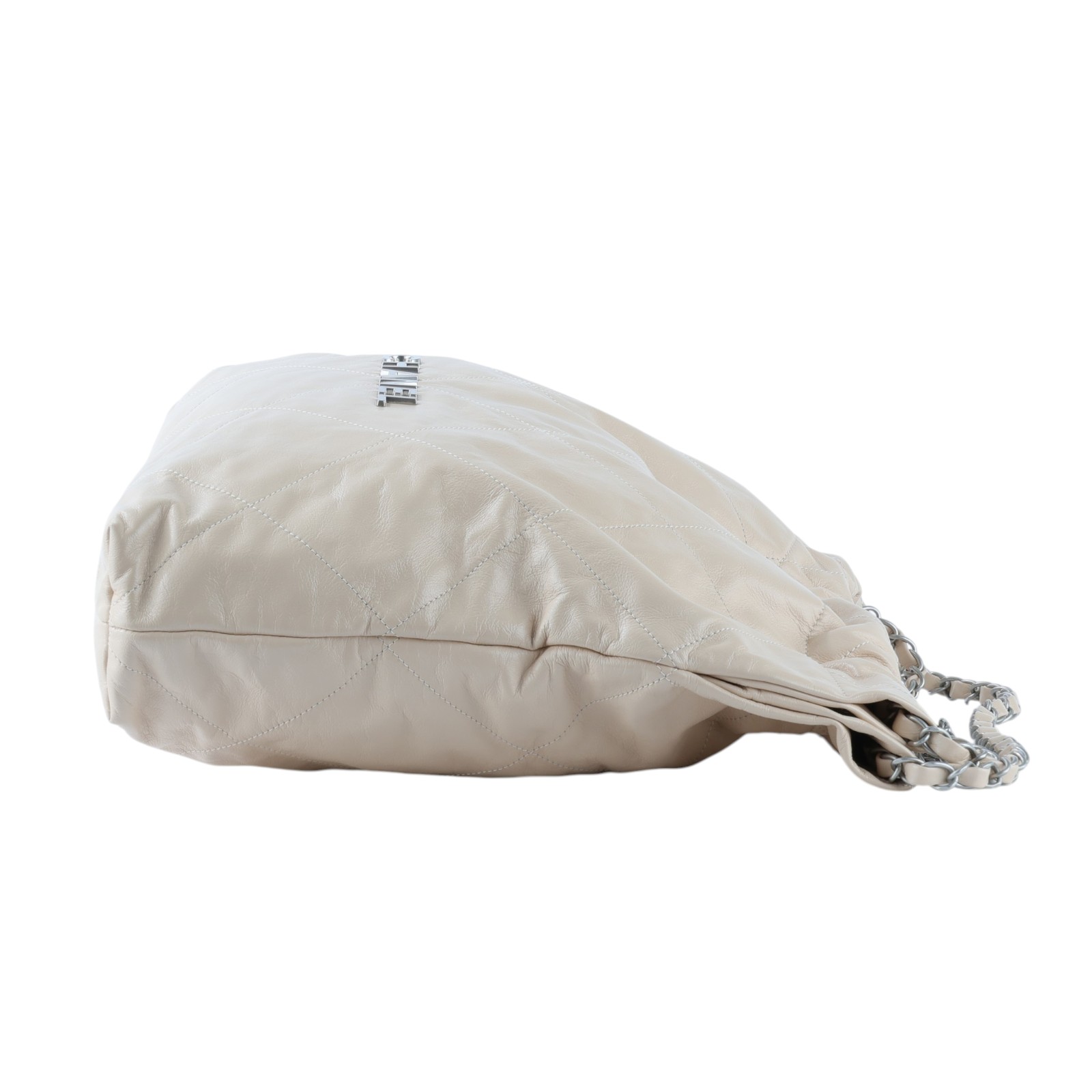 香奈兒 CHANEL 22 小型 束口包 AS3260 晶片款 奶茶色22包 中號 內袋