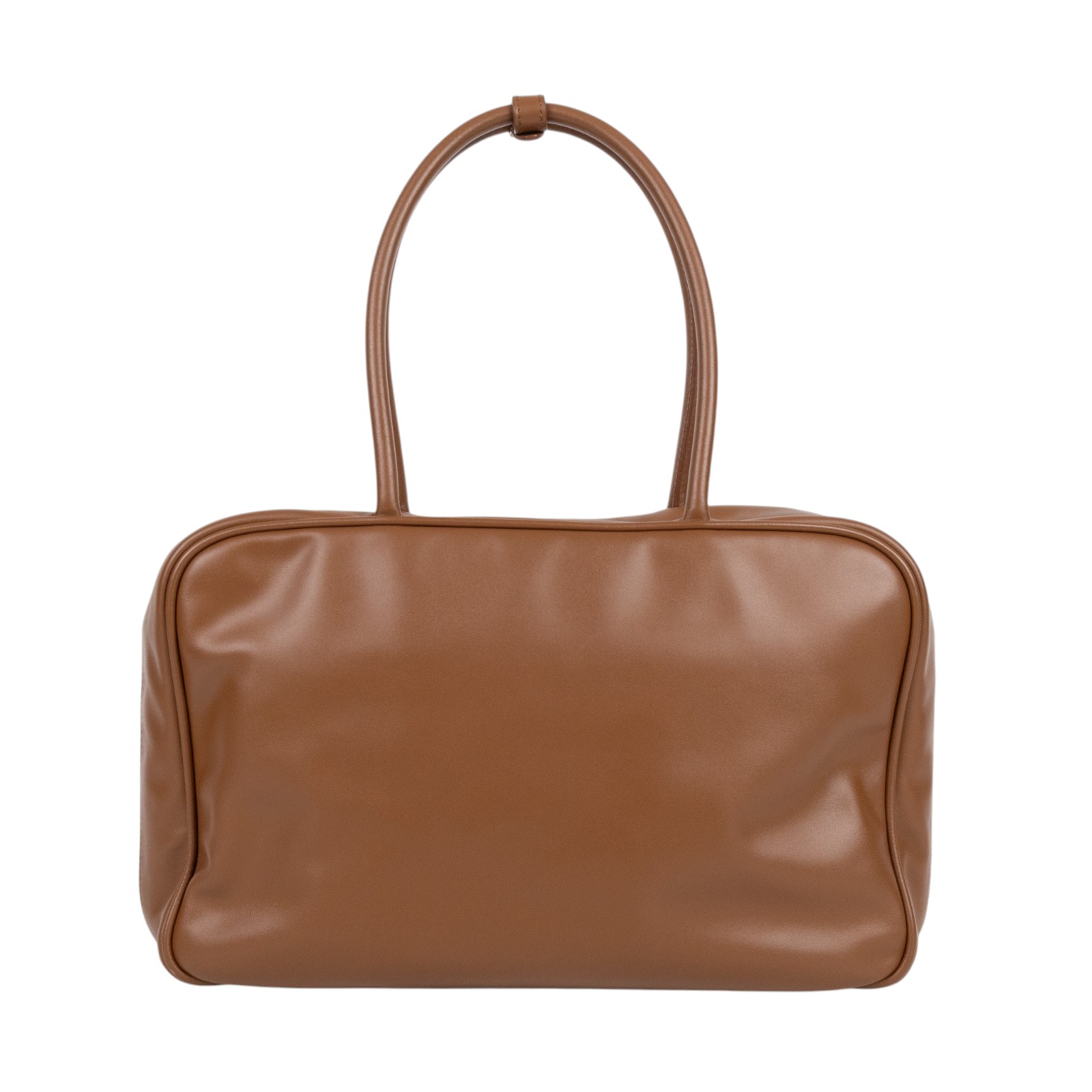 繆繆 MIU MIU 皮革 Beau 手袋 大型 5BB117_2CRW 焦糖BEAU肩背包 防塵袋