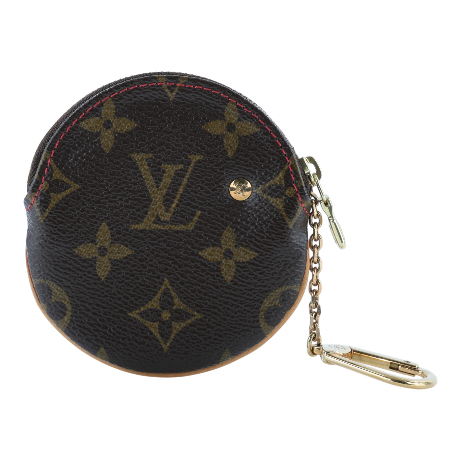 路易威登 LOUIS VUITTON 村上隆 零錢包 Porte Monnaie Rond M95043 原花村上隆櫻桃零錢包掛飾 無附屬品