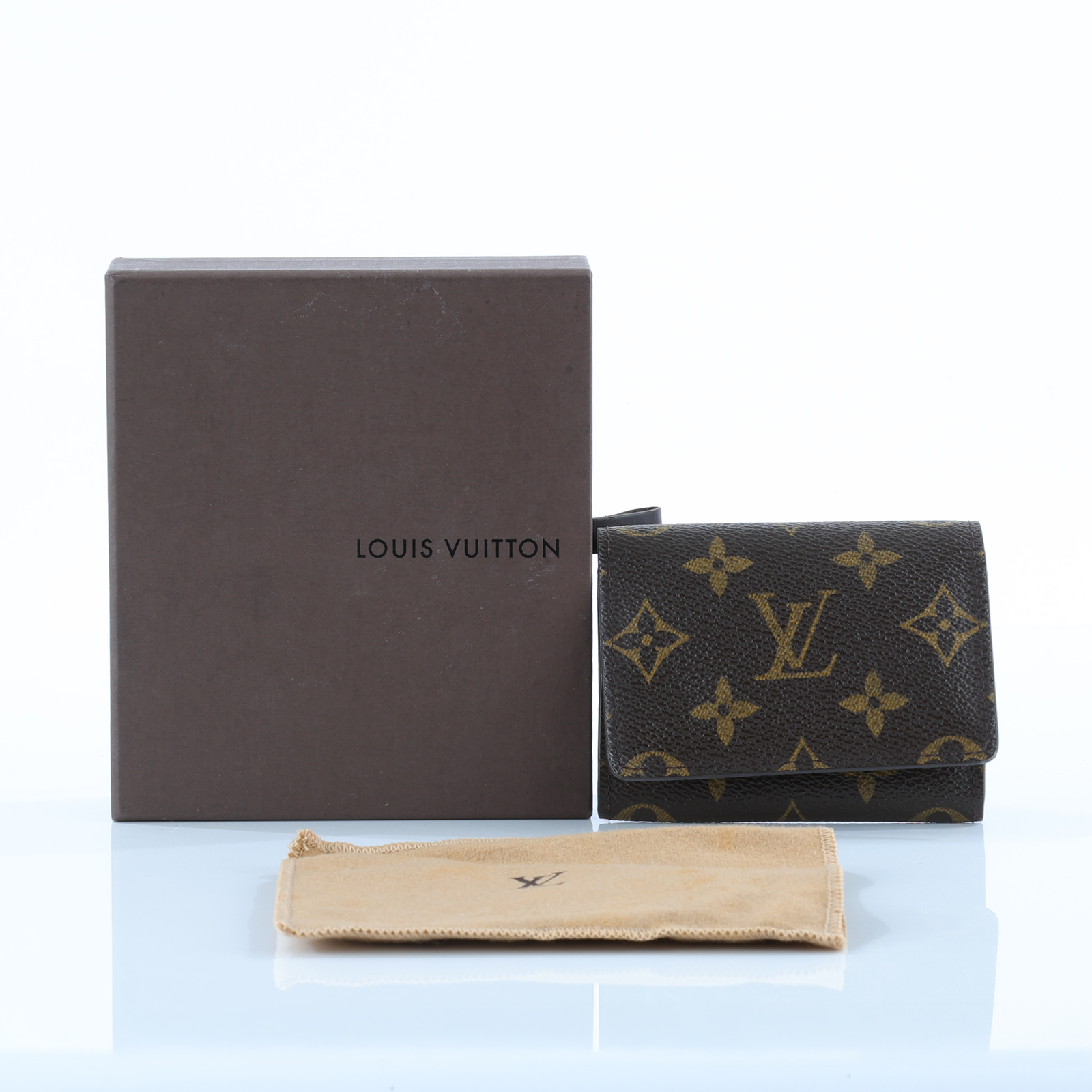 路易威登 LOUIS VUITTON 經典帆布 名片夾 M62920 原花卡包 原廠盒子/防塵袋