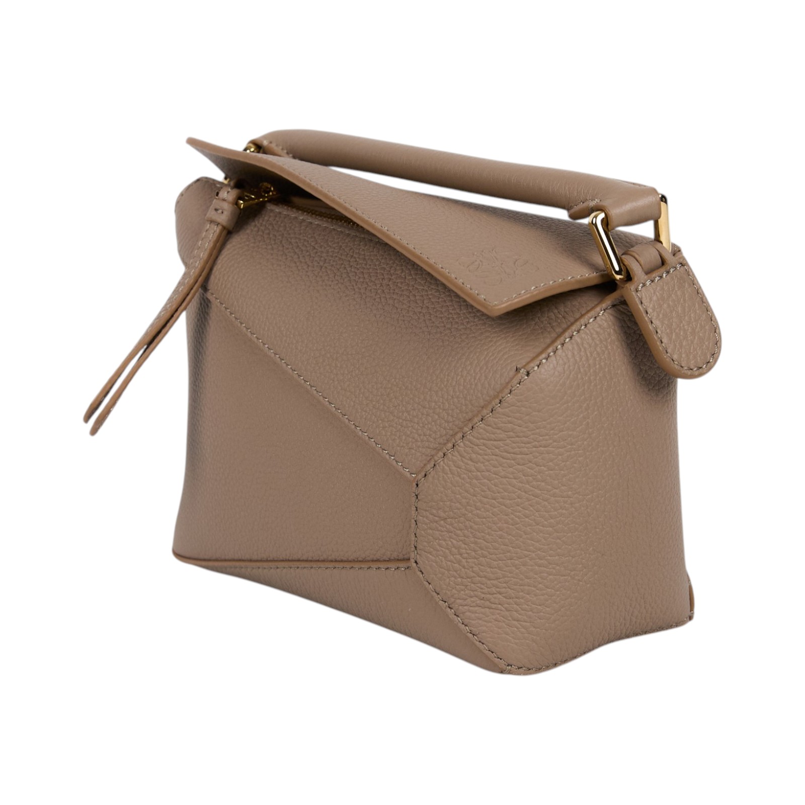 羅意威 LOEWE Mini Puzzle Edge bag 手拿 肩背 斜背包 A510P88X16 淺卡其PUZZLE EDGE MINI 防塵袋