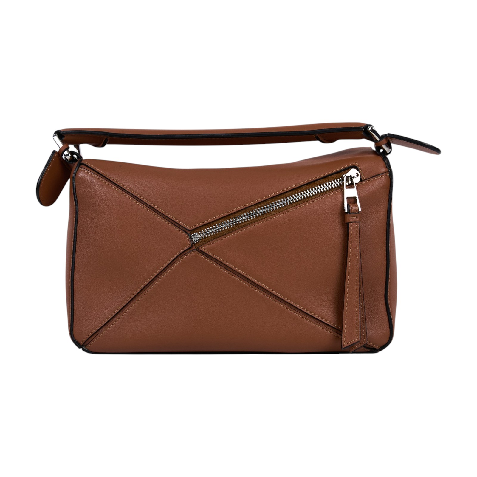 羅意威 LOEWE Medium Puzzle bag 中型 手提 斜背 肩背包 A510P49X14 焦糖PUZZLE SMALL 防塵袋/背帶