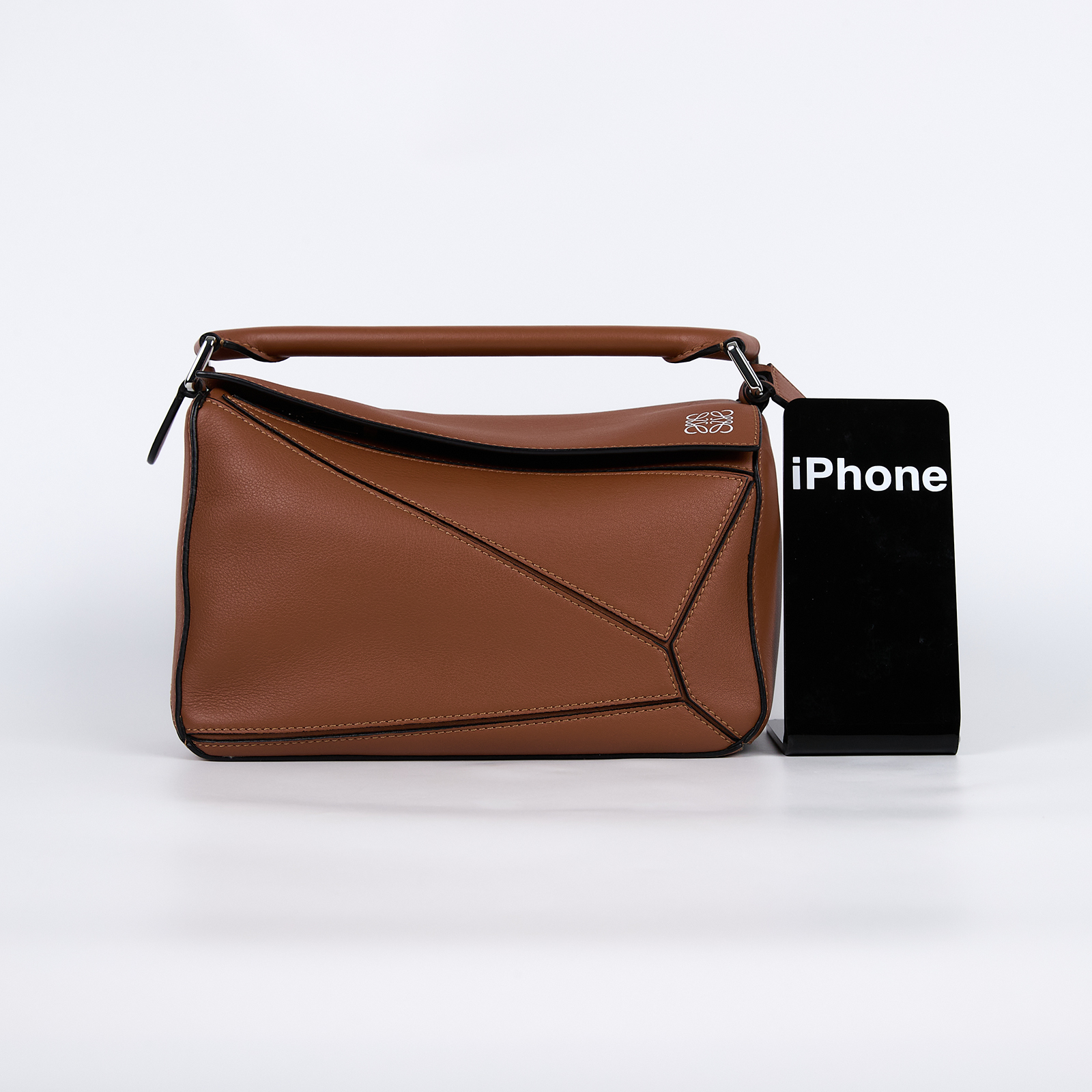 羅意威 LOEWE Medium Puzzle bag 中型 手提 斜背 肩背包 A510P49X14 焦糖PUZZLE SMALL 防塵袋/背帶