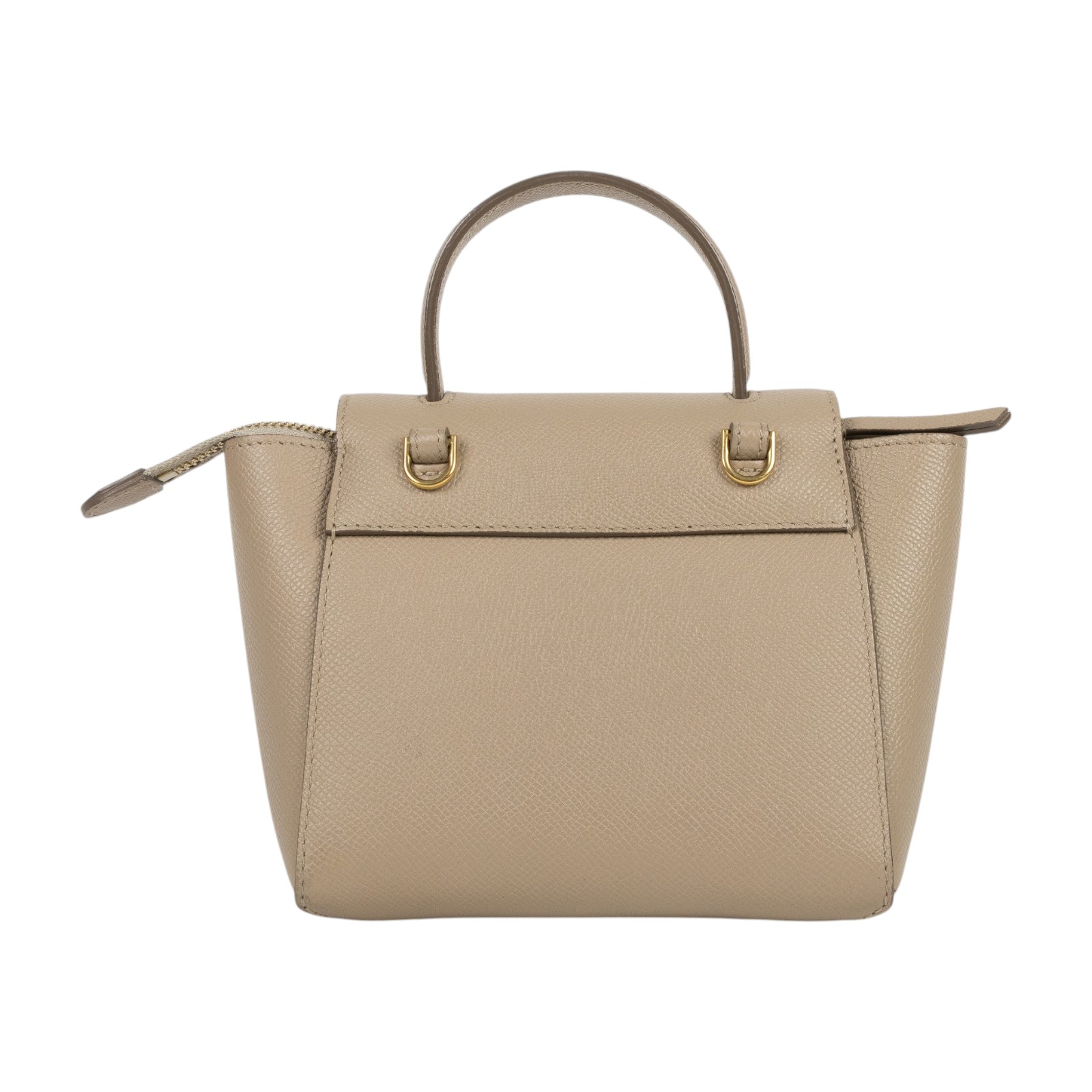 思琳 CELINE Pico Belt 手袋 194263ZVA 奶茶BELT PICO 防塵袋/購買證明
