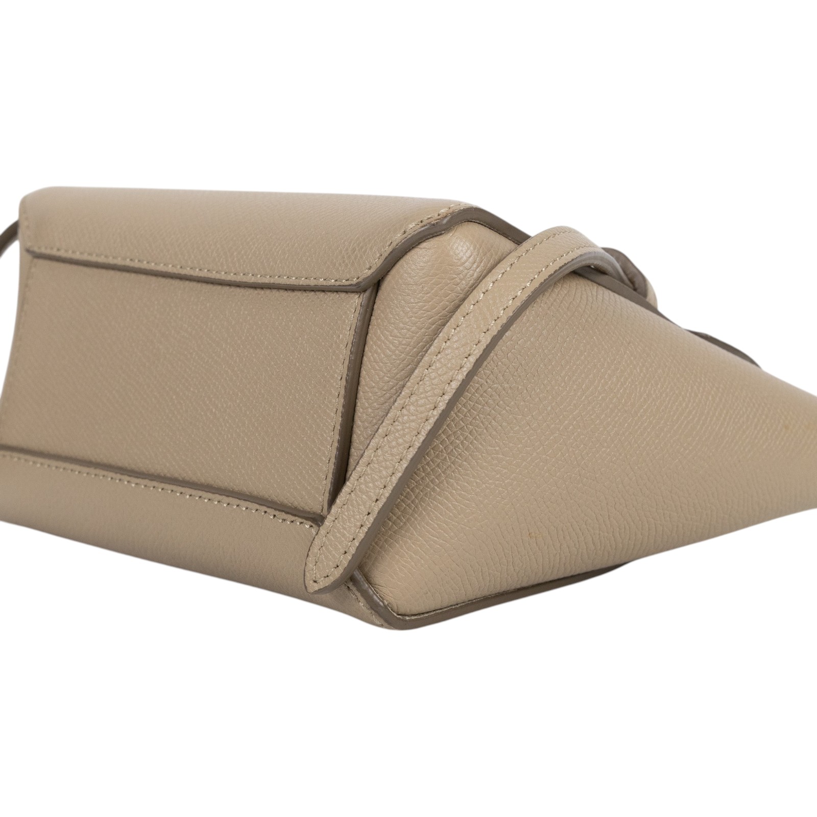 思琳 CELINE Pico Belt 手袋 194263ZVA 奶茶BELT PICO 防塵袋/購買證明