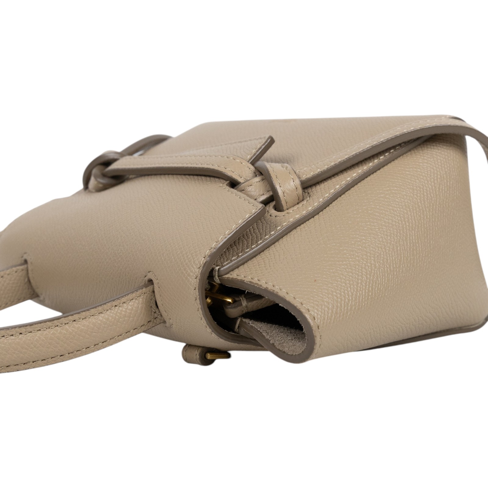 思琳 CELINE Pico Belt 手袋 194263ZVA 奶茶BELT PICO 防塵袋/購買證明