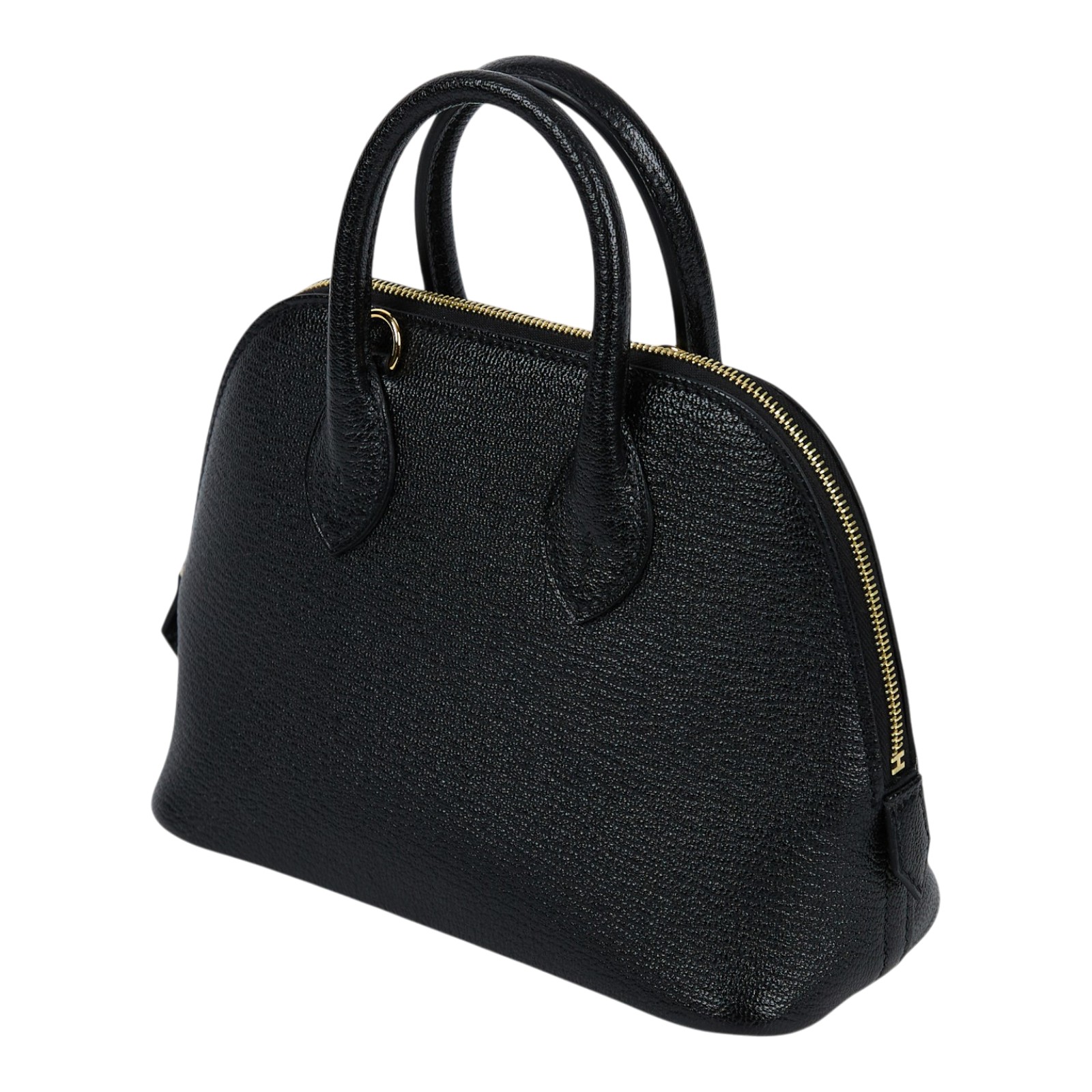 愛馬仕 Hermes Bolide Bag 1923 柏莉包 mini 金色五金 黑色 H073444CC89 /GSA298FA  原廠盒子/防塵袋/購買證明影本/背帶