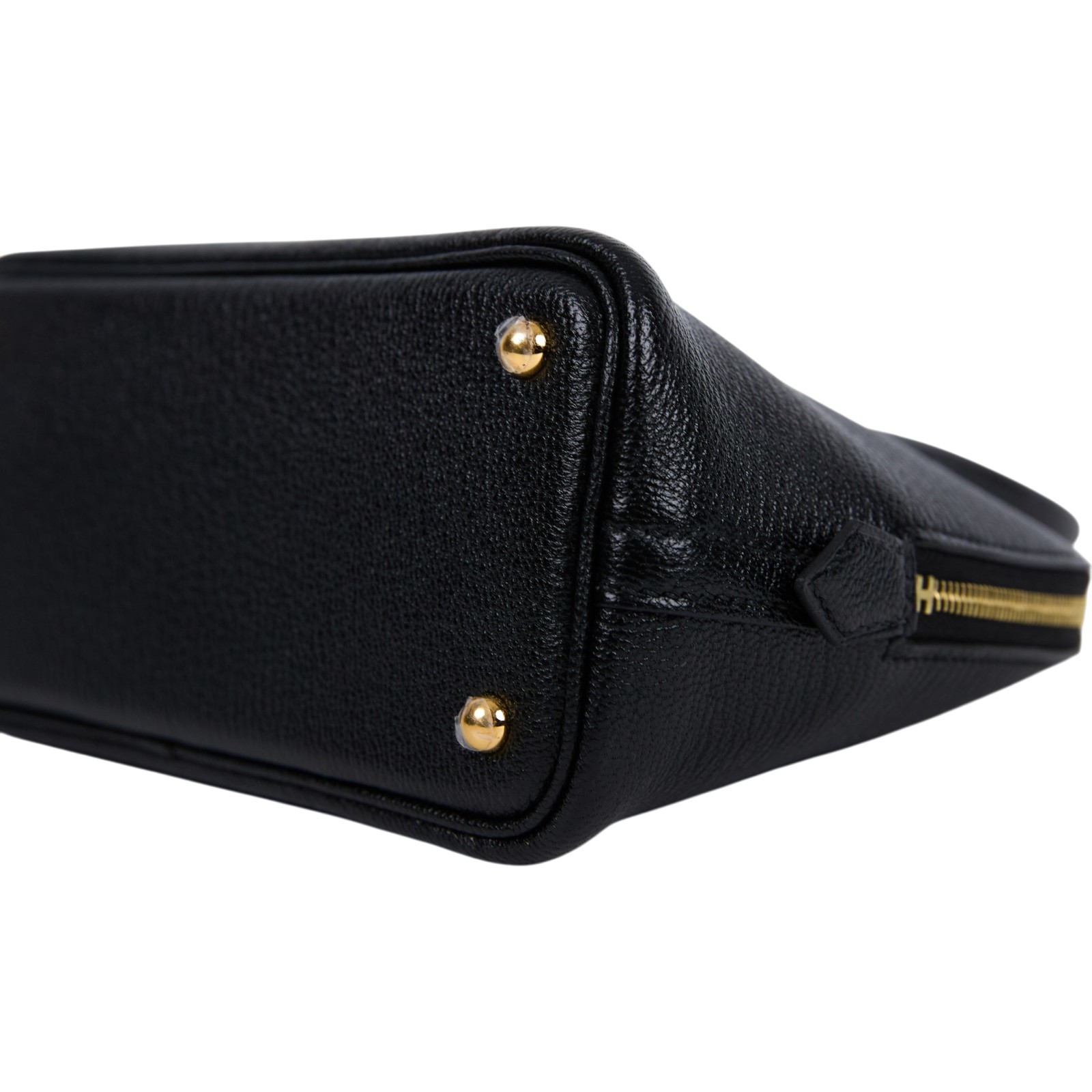 愛馬仕 Hermes Bolide Bag 1923 柏莉包 mini 金色五金 黑色 H073444CC89 /GSA298FA  原廠盒子/防塵袋/購買證明影本/背帶