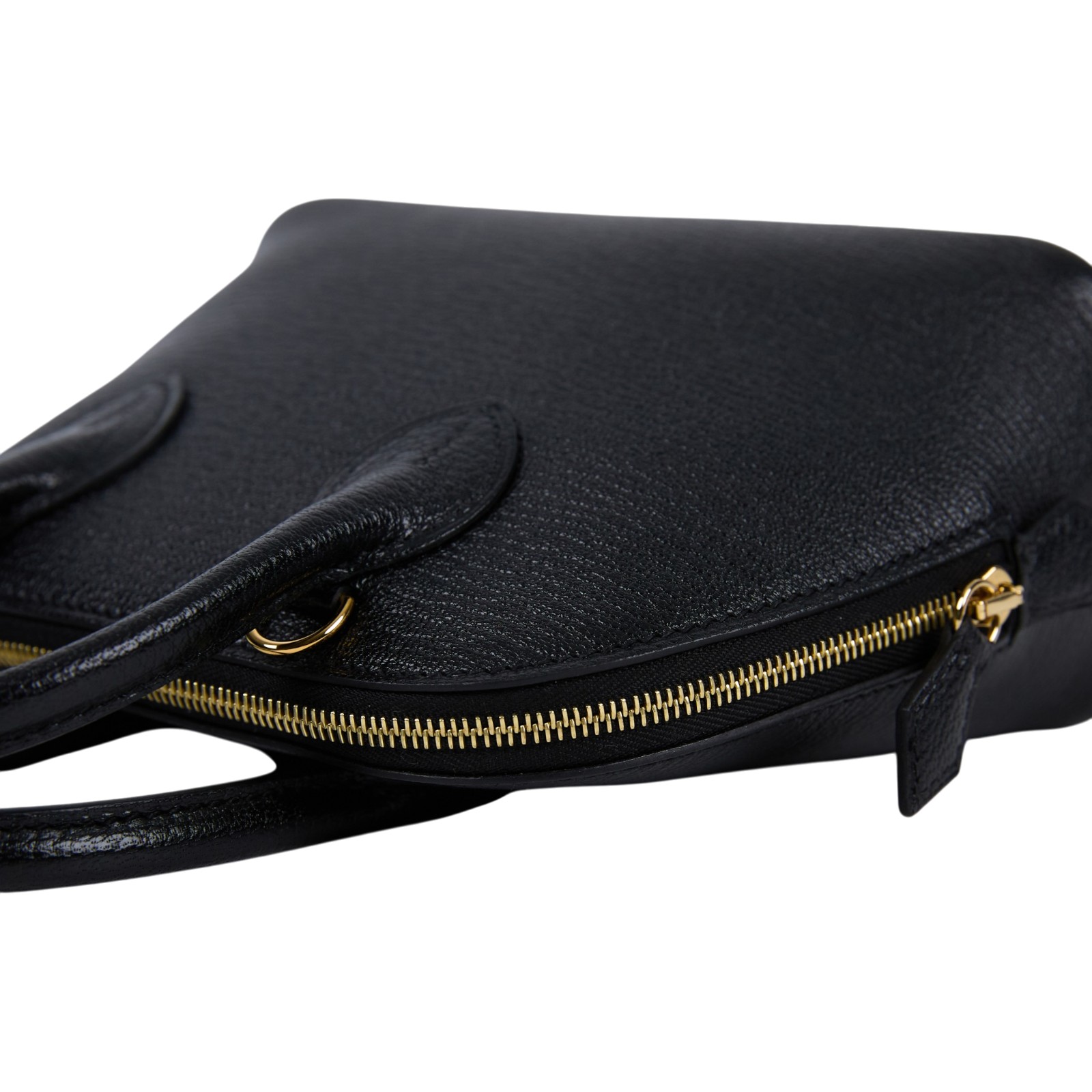愛馬仕 Hermes Bolide Bag 1923 柏莉包 mini 金色五金 黑色 H073444CC89 /GSA298FA  原廠盒子/防塵袋/購買證明影本/背帶