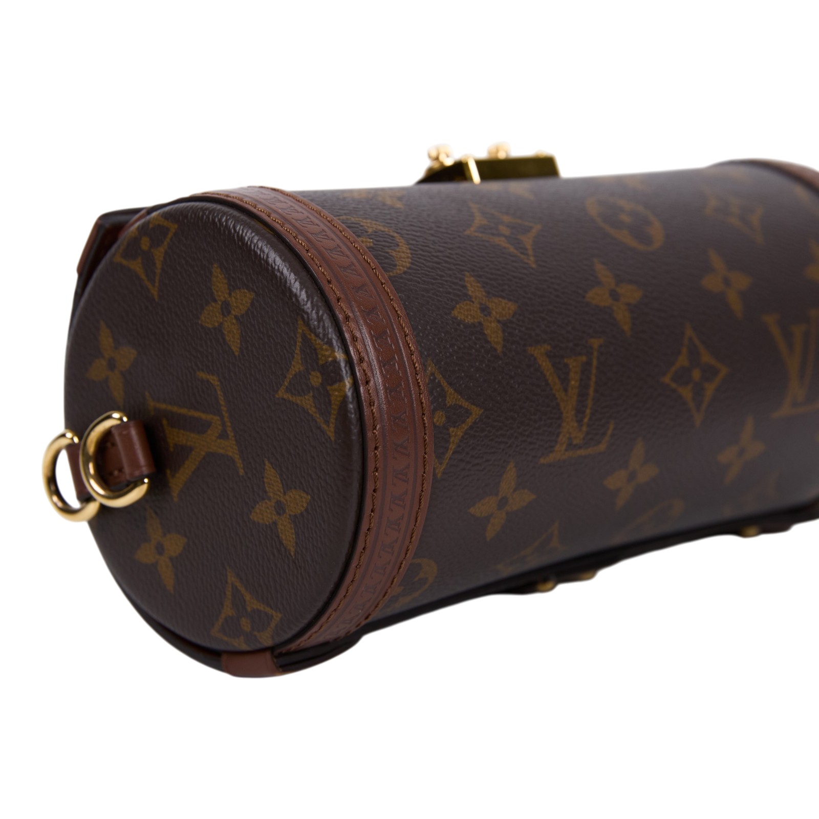 路易威登 LOUIS VUITTON Papillon Trunk 圓筒包 M57835 晶片款 原花PAPILLON TRUNK 防塵袋/背帶2