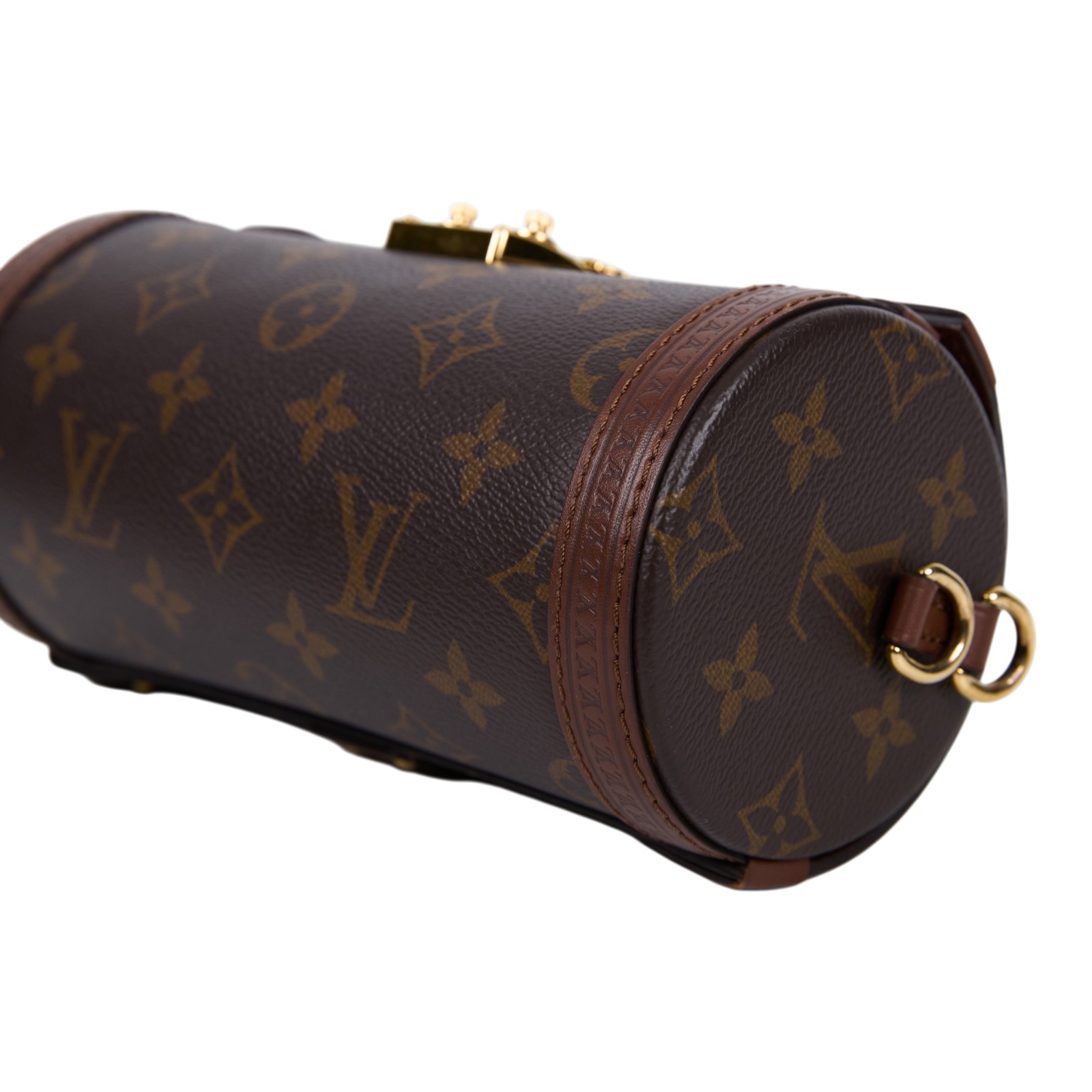 路易威登 LOUIS VUITTON Papillon Trunk 圓筒包 M57835 晶片款 原花PAPILLON TRUNK 防塵袋/背帶2