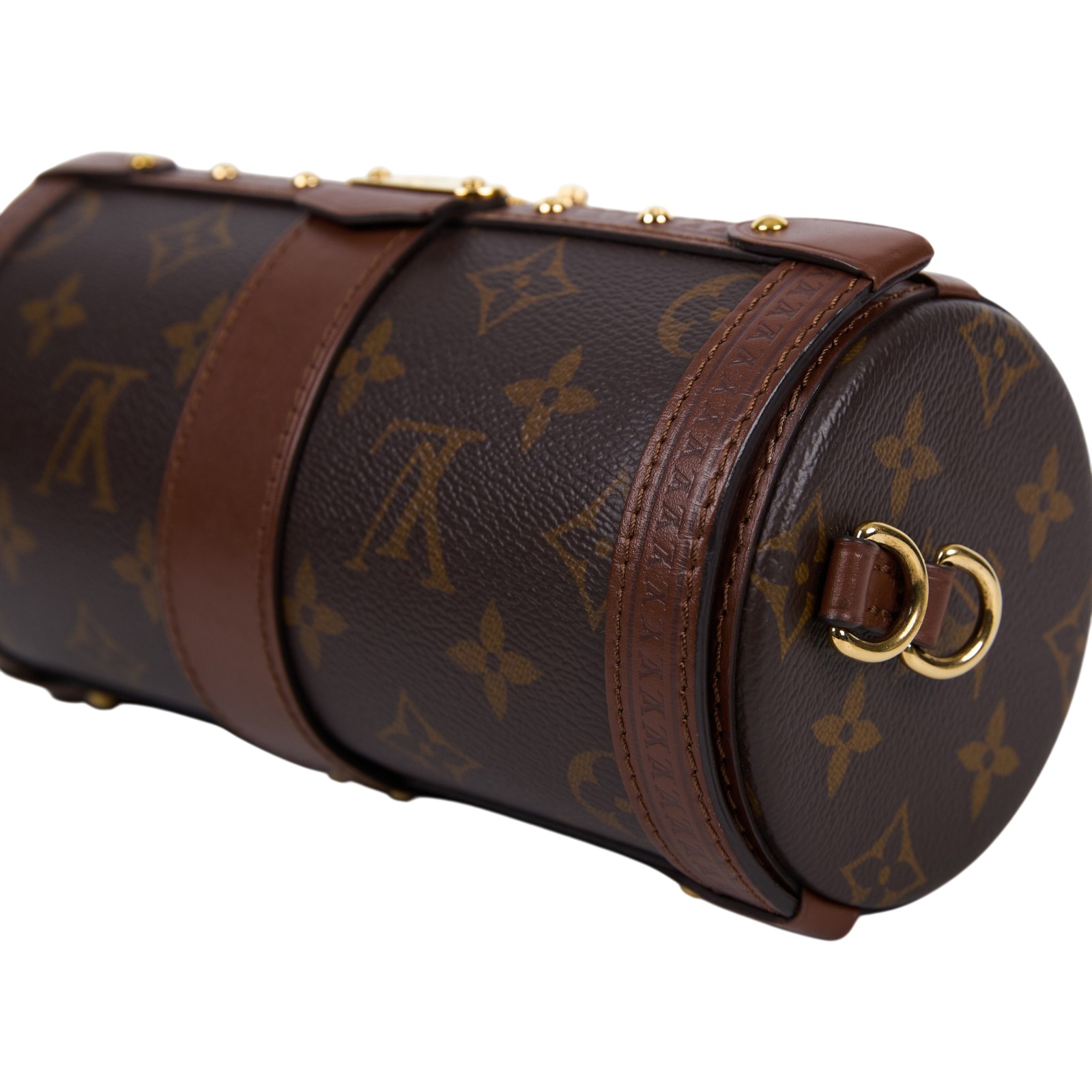 路易威登 LOUIS VUITTON Papillon Trunk 圓筒包 M57835 晶片款 原花PAPILLON TRUNK 防塵袋/背帶2