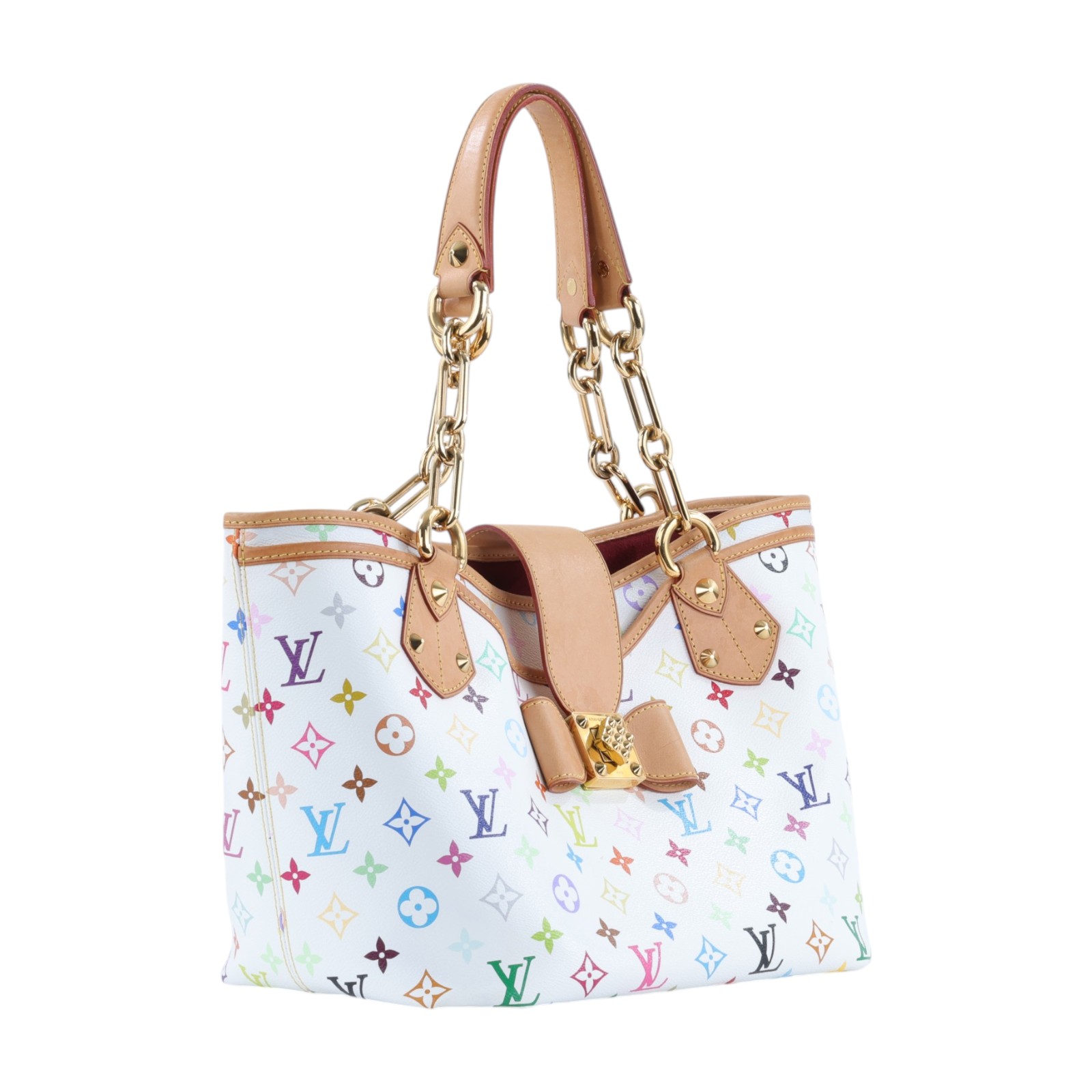 路易威登 LOUIS VUITTON Annie GM 購物包 托特包 手提包 M40303 白彩Annie GM 購買證明