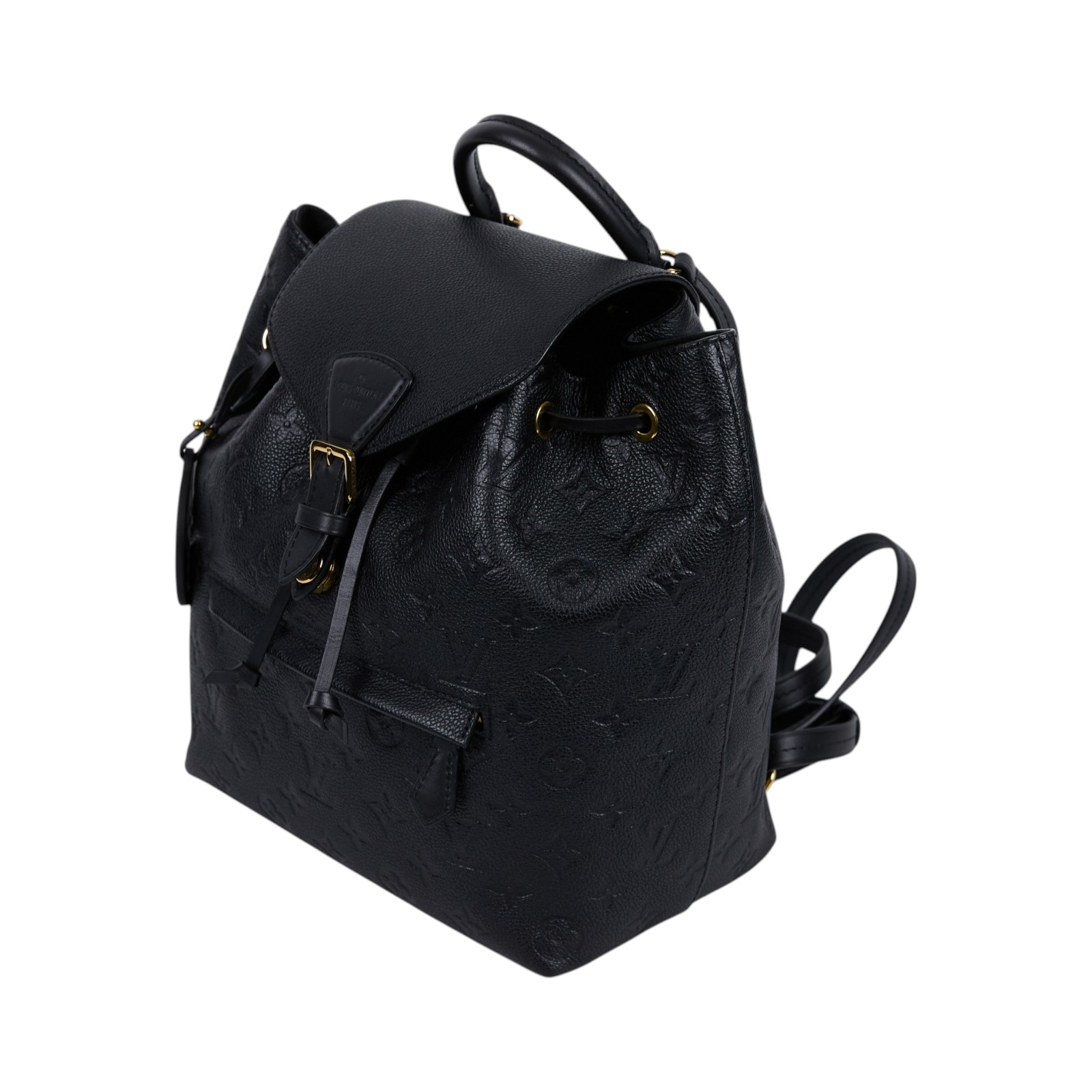 路易威登 LOUIS VUITTON Montsouris 雙肩 後背包 M45205 晶片款 黑MONTSOURIS 後背包 無附屬品