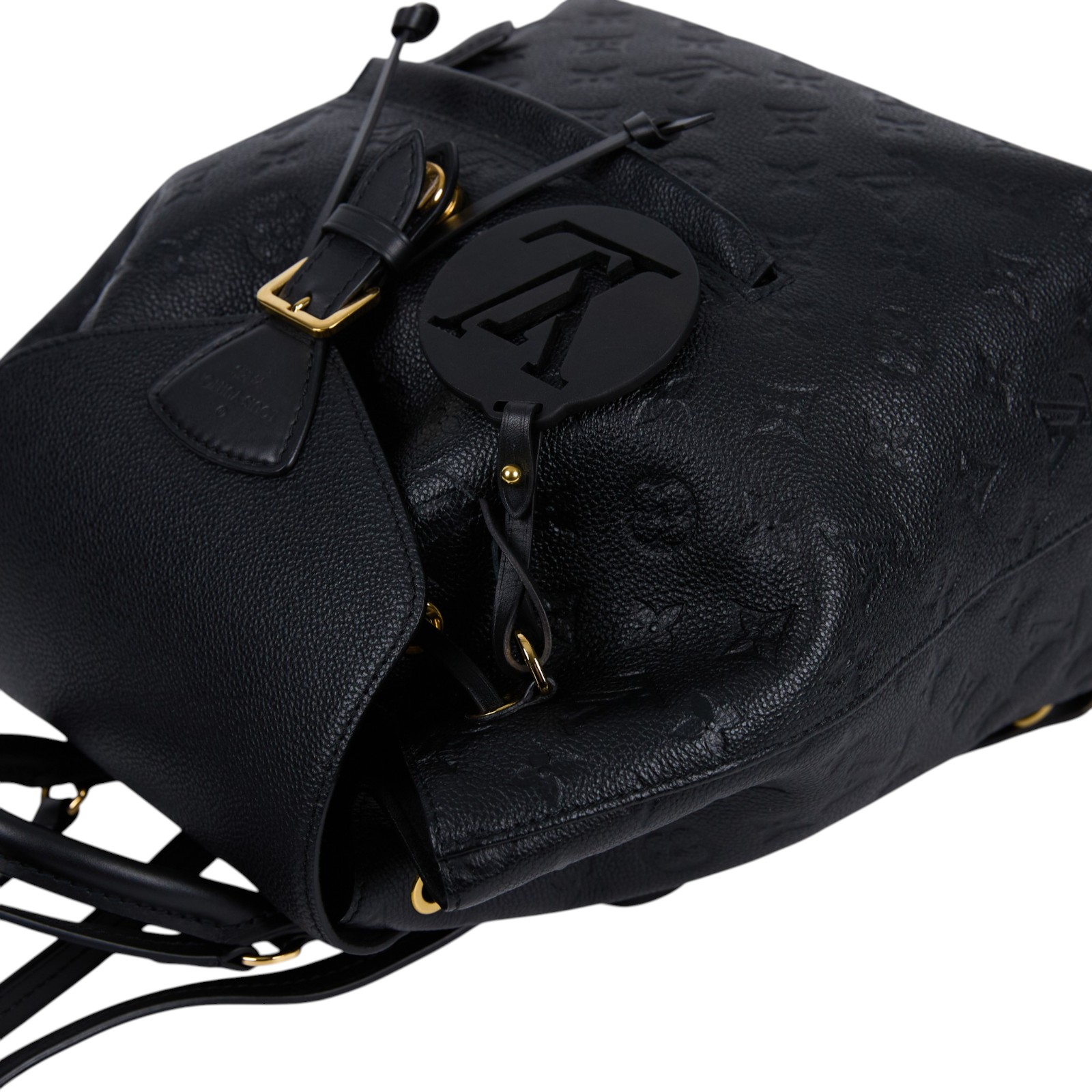 路易威登 LOUIS VUITTON Montsouris 雙肩 後背包 M45205 晶片款 黑MONTSOURIS 後背包 無附屬品