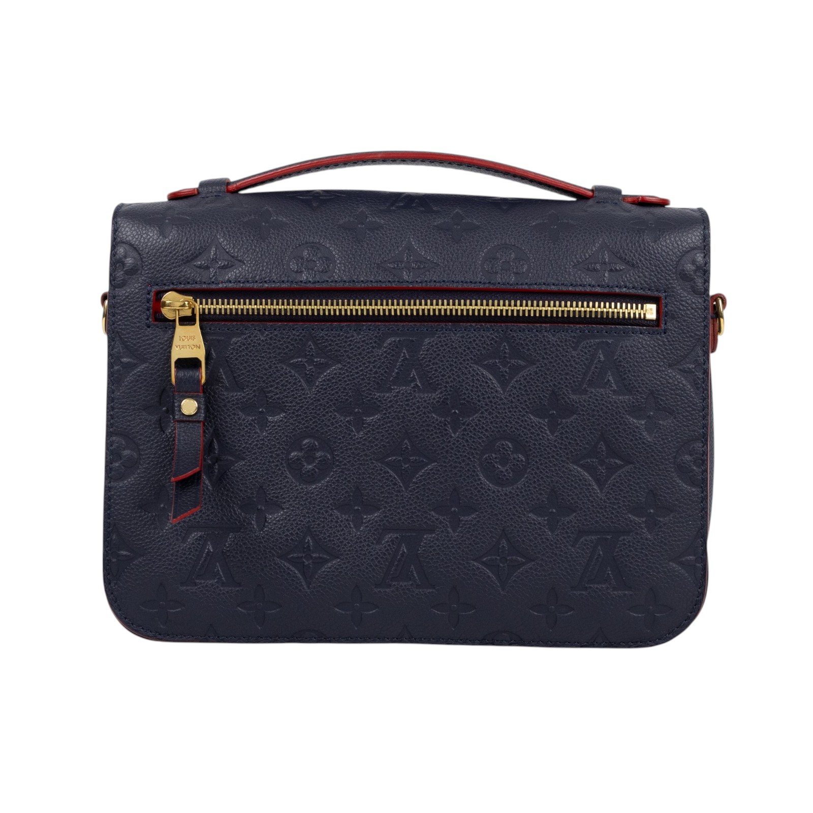 路易威登 LOUIS VUITTON Pochette Metis 金釦 郵差包  M44071 深藍POCHETTE MÉTIS郵差包 背帶