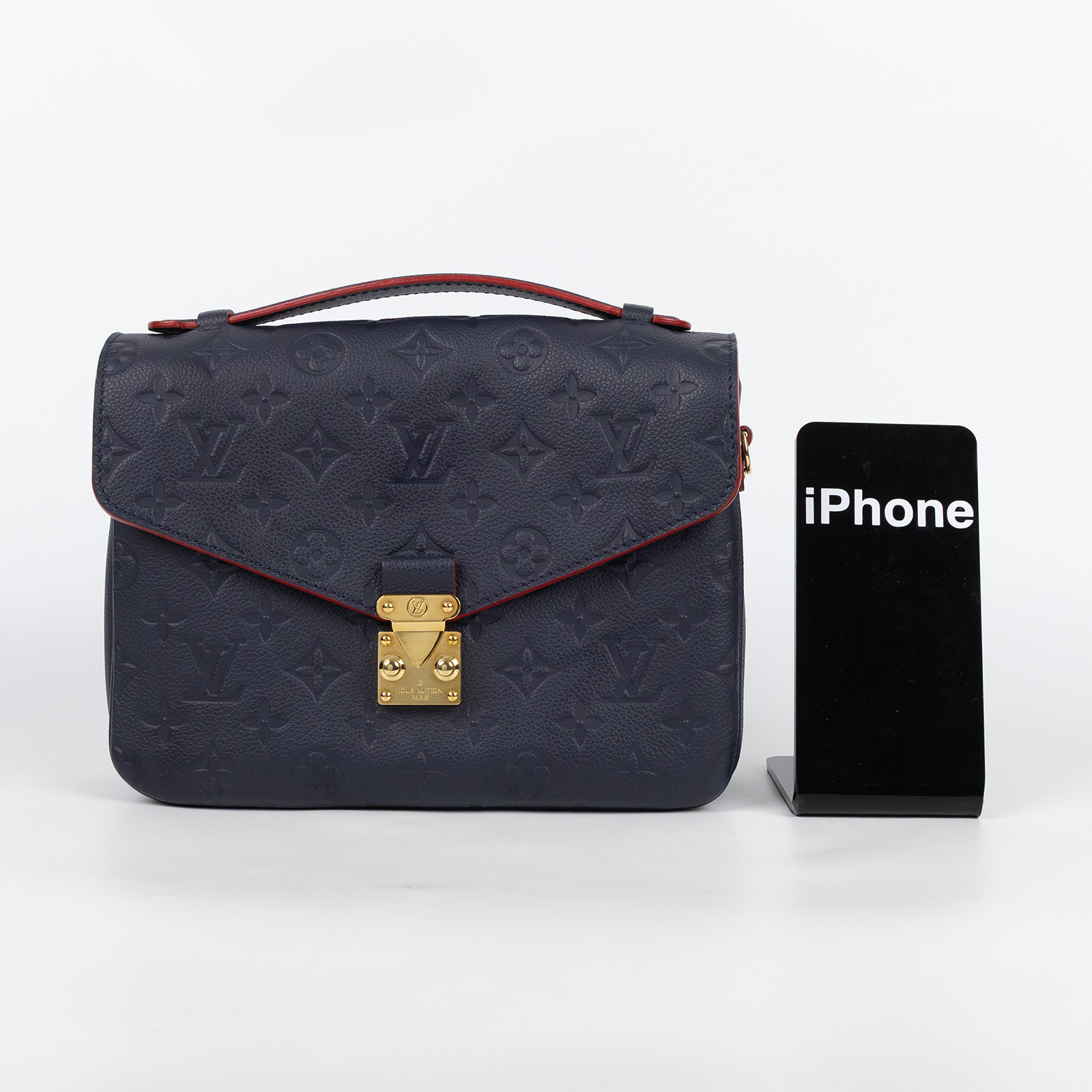 路易威登 LOUIS VUITTON Pochette Metis 金釦 郵差包  M44071 深藍POCHETTE MÉTIS郵差包 背帶