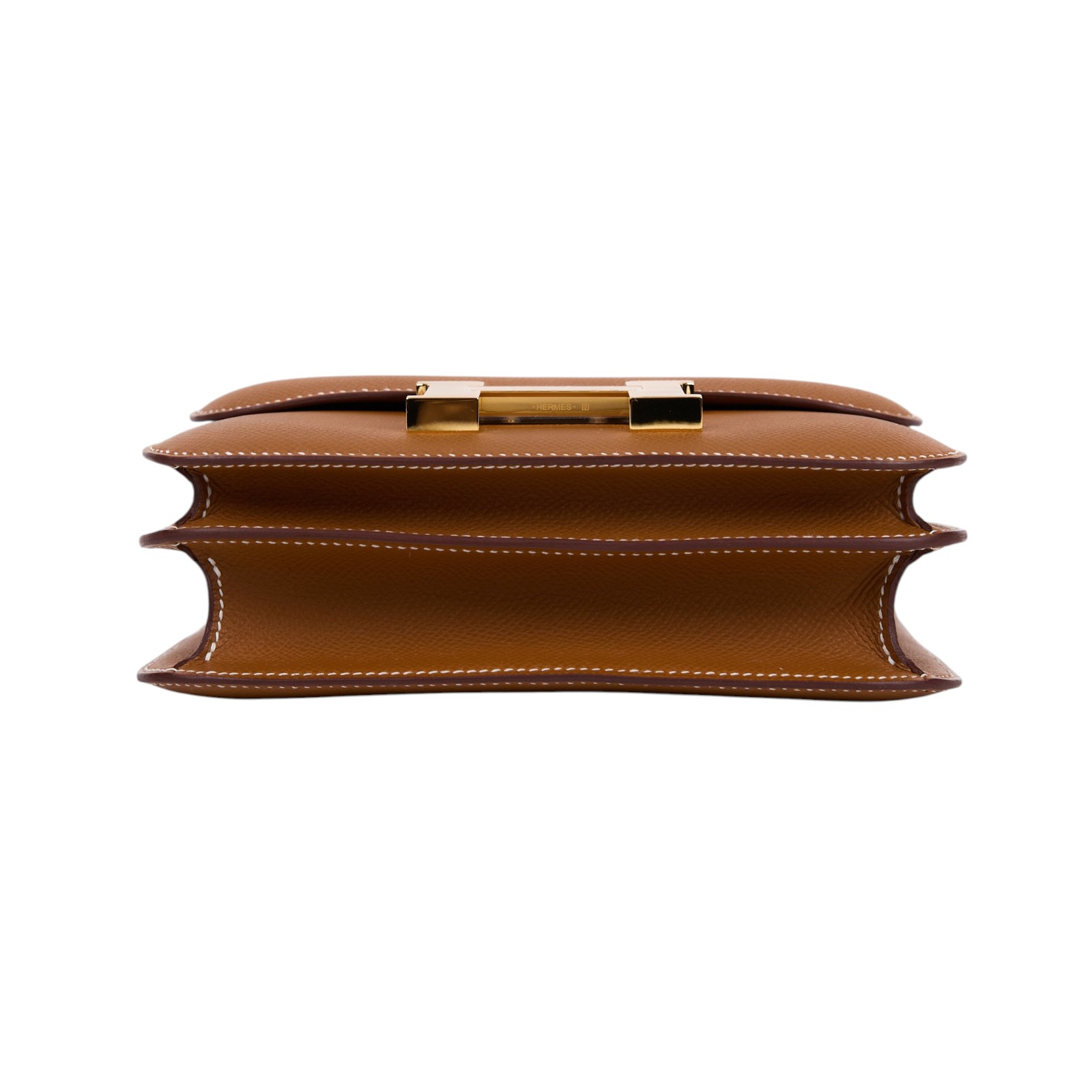 愛馬仕 Hermes Constance Bag 康康包 MIni 18  金色五金 金棕色 H083905CC37 /GBS476AG  原廠盒子/防塵袋/購買證明