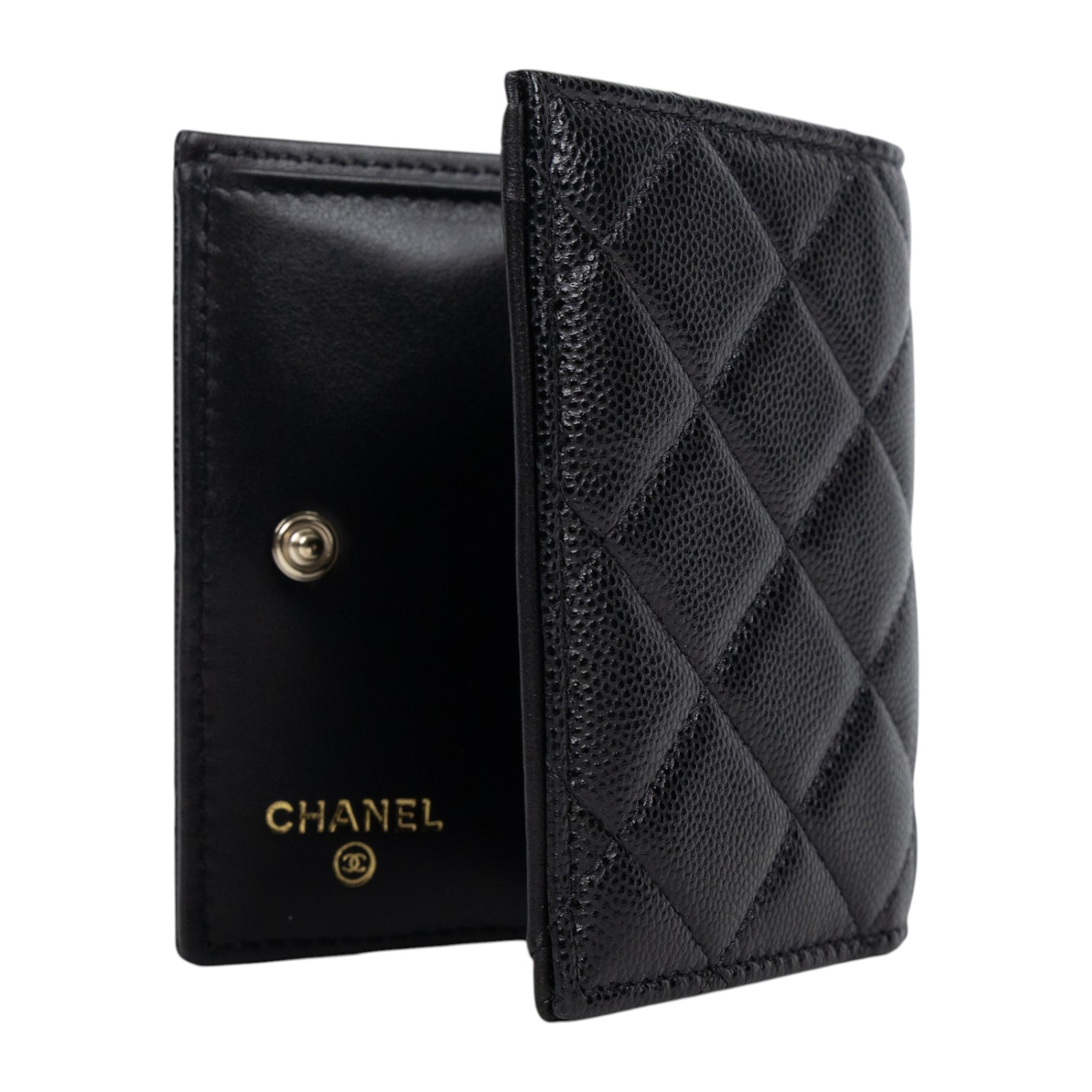 香奈兒 CHANEL CC LOGO 錢包 短夾 AP3603 B14343 晶片款 季節款荔枝雙開短夾 防塵袋/原廠盒子/購買證明