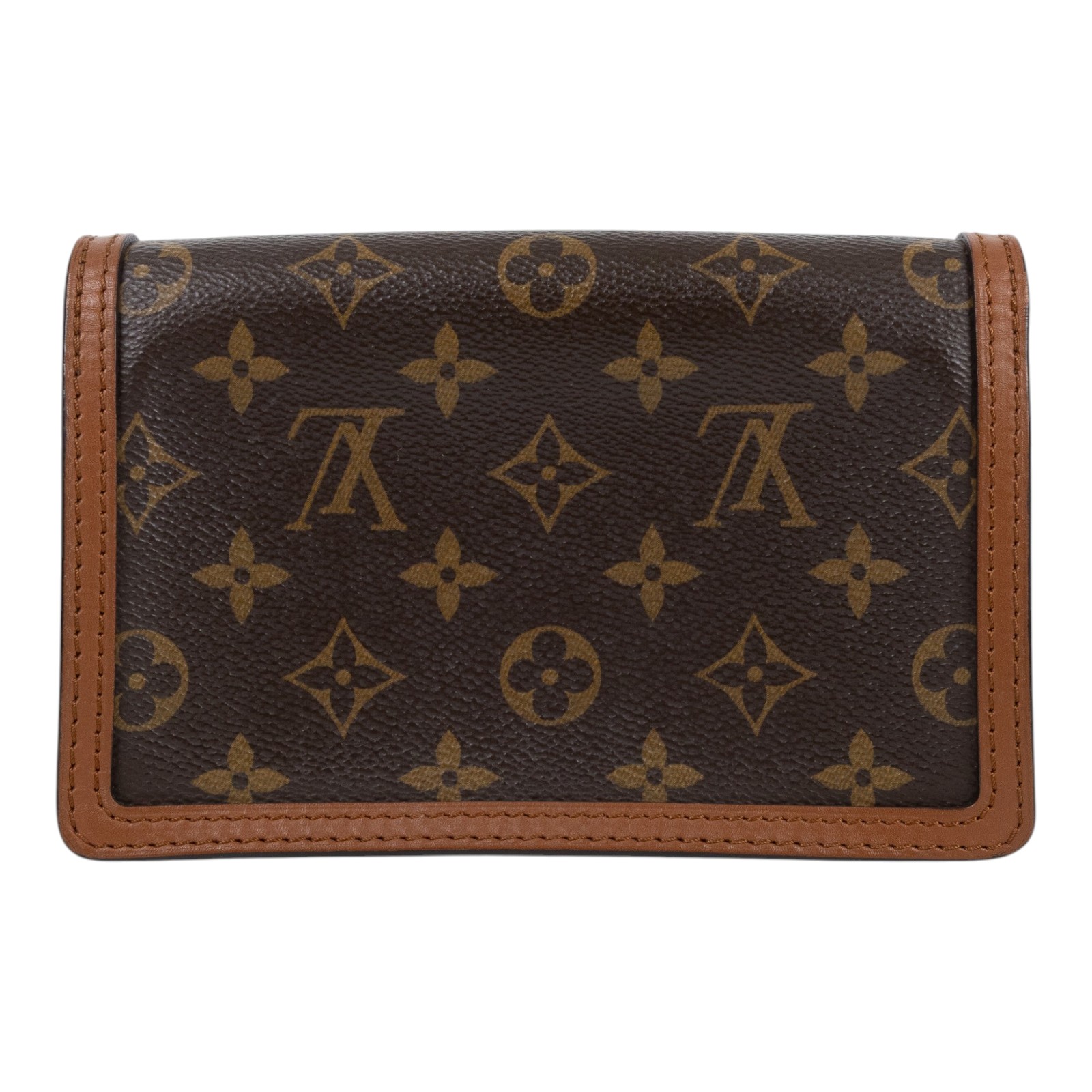 路易威登 LOUIS VUITTON Dauphine 鏈帶錢包 M68746 原花DAUPHINE WOC 防塵袋/背帶