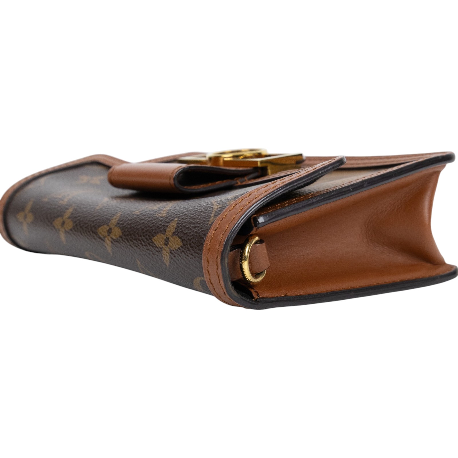 路易威登 LOUIS VUITTON Dauphine 鏈帶錢包 M68746 原花DAUPHINE WOC 防塵袋/背帶