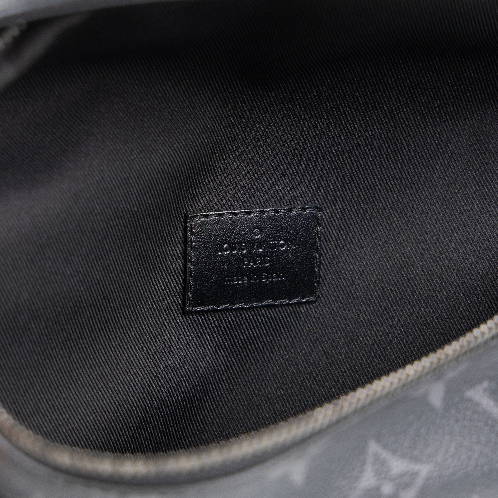 路易威登 LOUIS VUITTON Discovery 黑帆布 腰包 M44336 黑原花DISCOVERY腰包 無附屬品