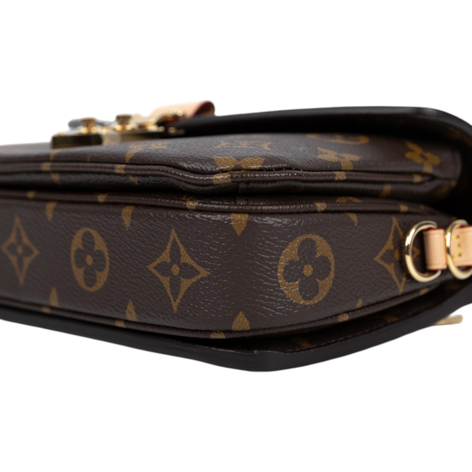 路易威登 LOUIS VUITTON Pochette Métis East West 老花 鏈條 郵差包 腋下單肩包 M46279 晶片款  防塵袋/背帶2