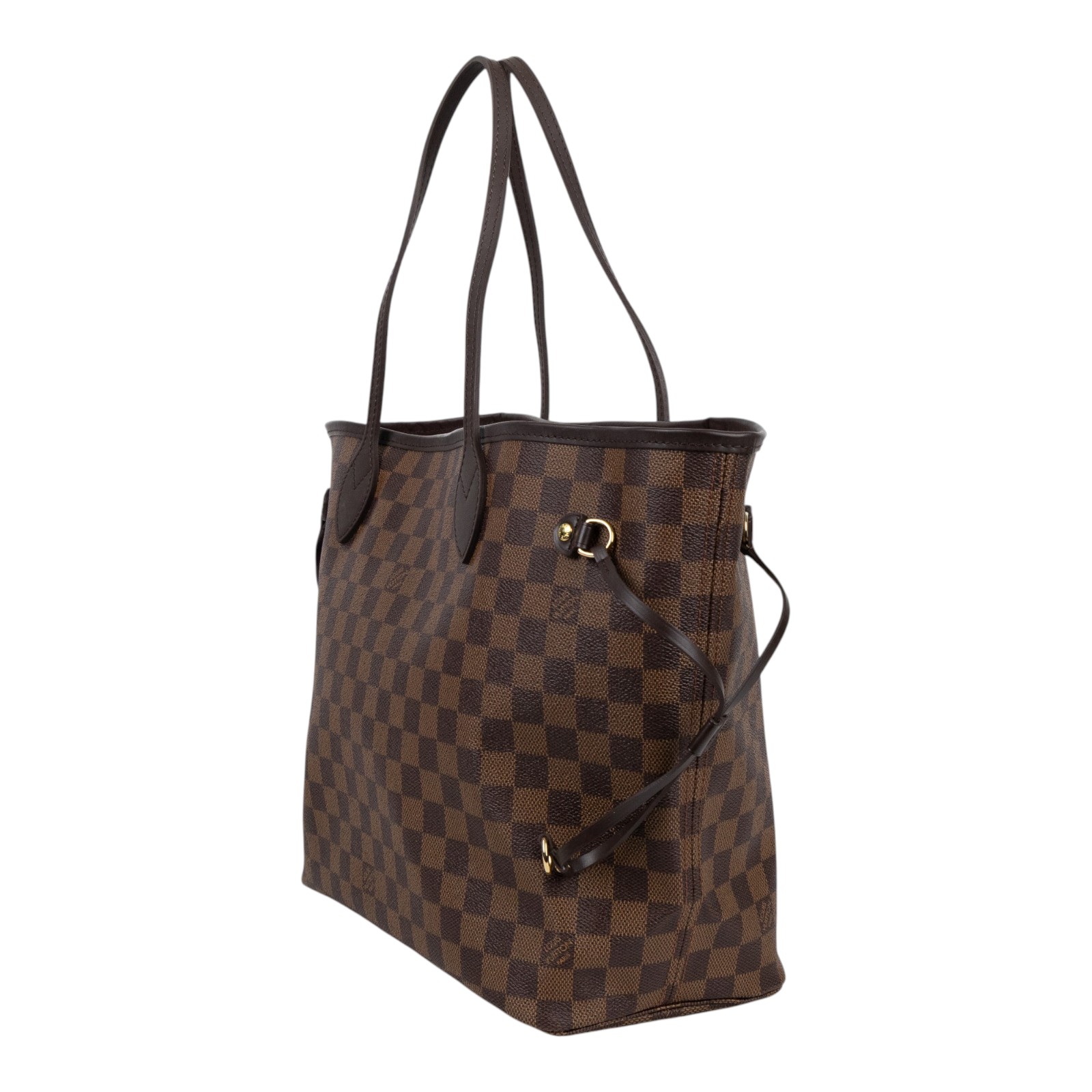 路易威登 LOUIS VUITTON 棕棋盤 Neverfull MM 托特包 N51105 棕棋盤格NEVERFULL MM 舊版 原廠盒子/防塵袋/購買證明