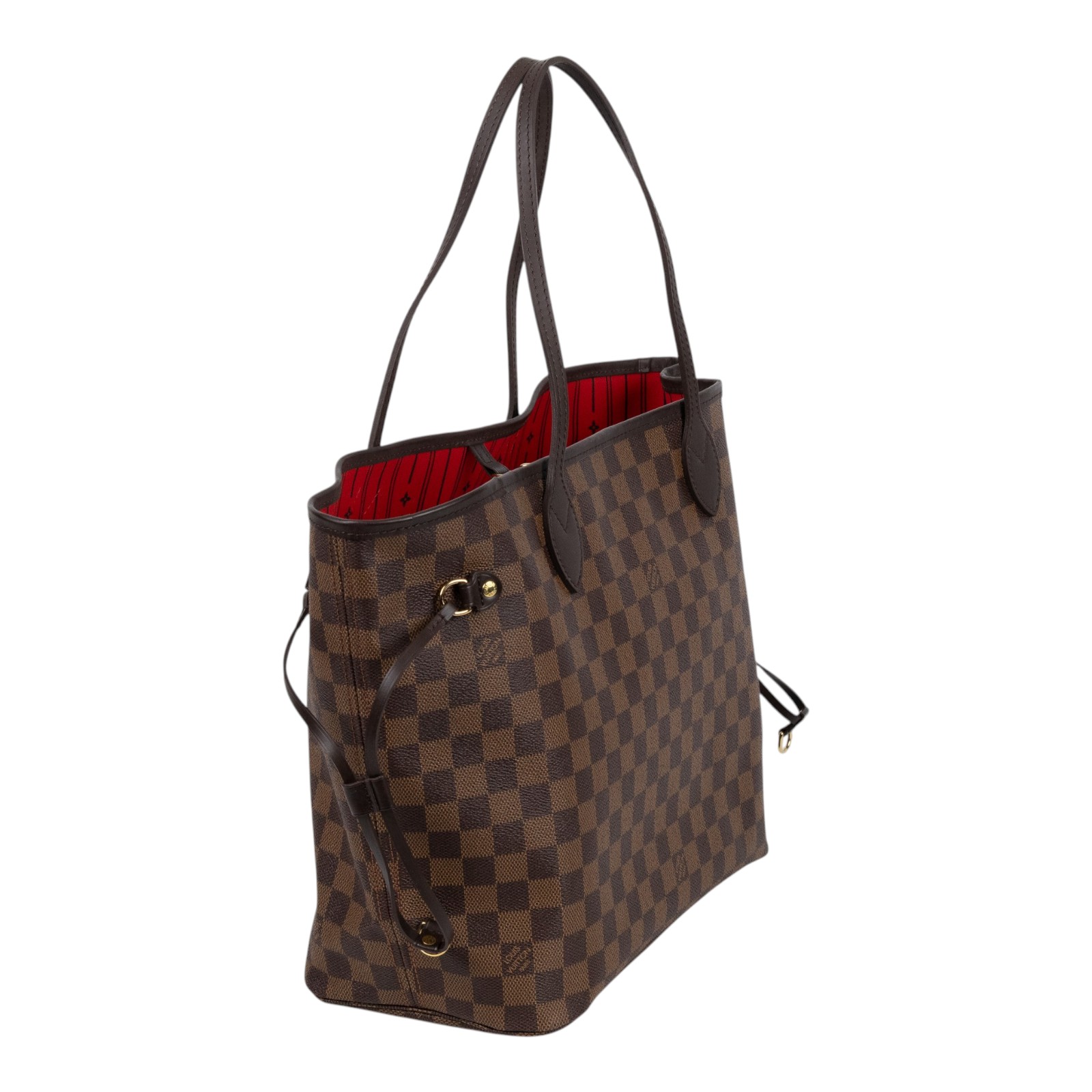 路易威登 LOUIS VUITTON 棕棋盤 Neverfull MM 托特包 N51105 棕棋盤格NEVERFULL MM 舊版 原廠盒子/防塵袋/購買證明