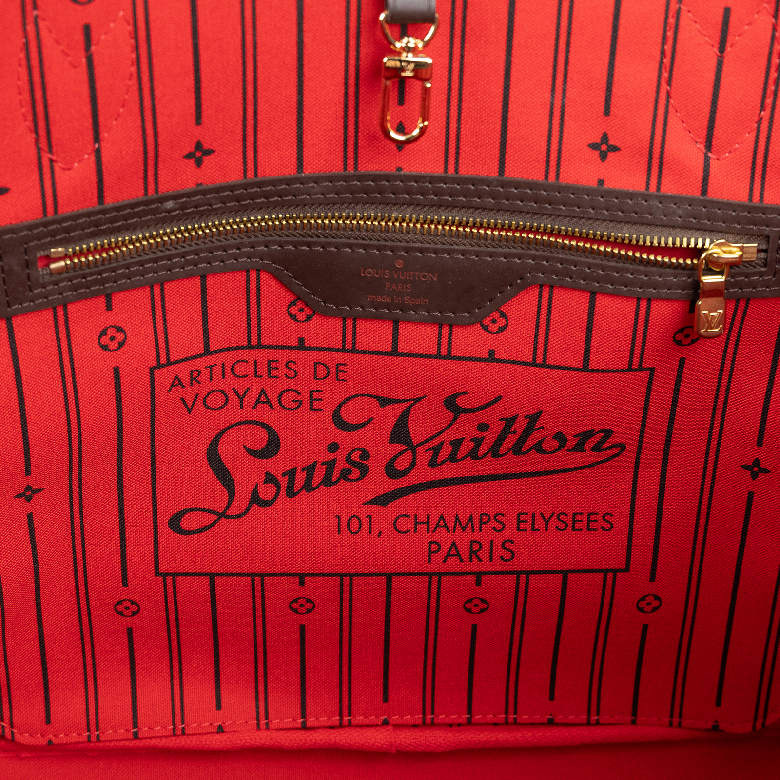 路易威登 LOUIS VUITTON 棕棋盤 Neverfull MM 托特包 N51105 棕棋盤格NEVERFULL MM 舊版 原廠盒子/防塵袋/購買證明