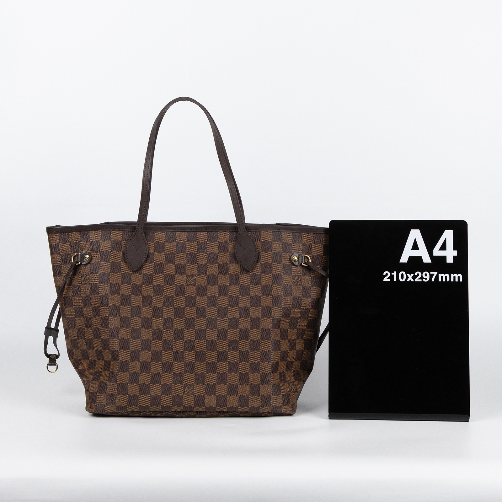 路易威登 LOUIS VUITTON 棕棋盤 Neverfull MM 托特包 N51105 棕棋盤格NEVERFULL MM 舊版 原廠盒子/防塵袋/購買證明