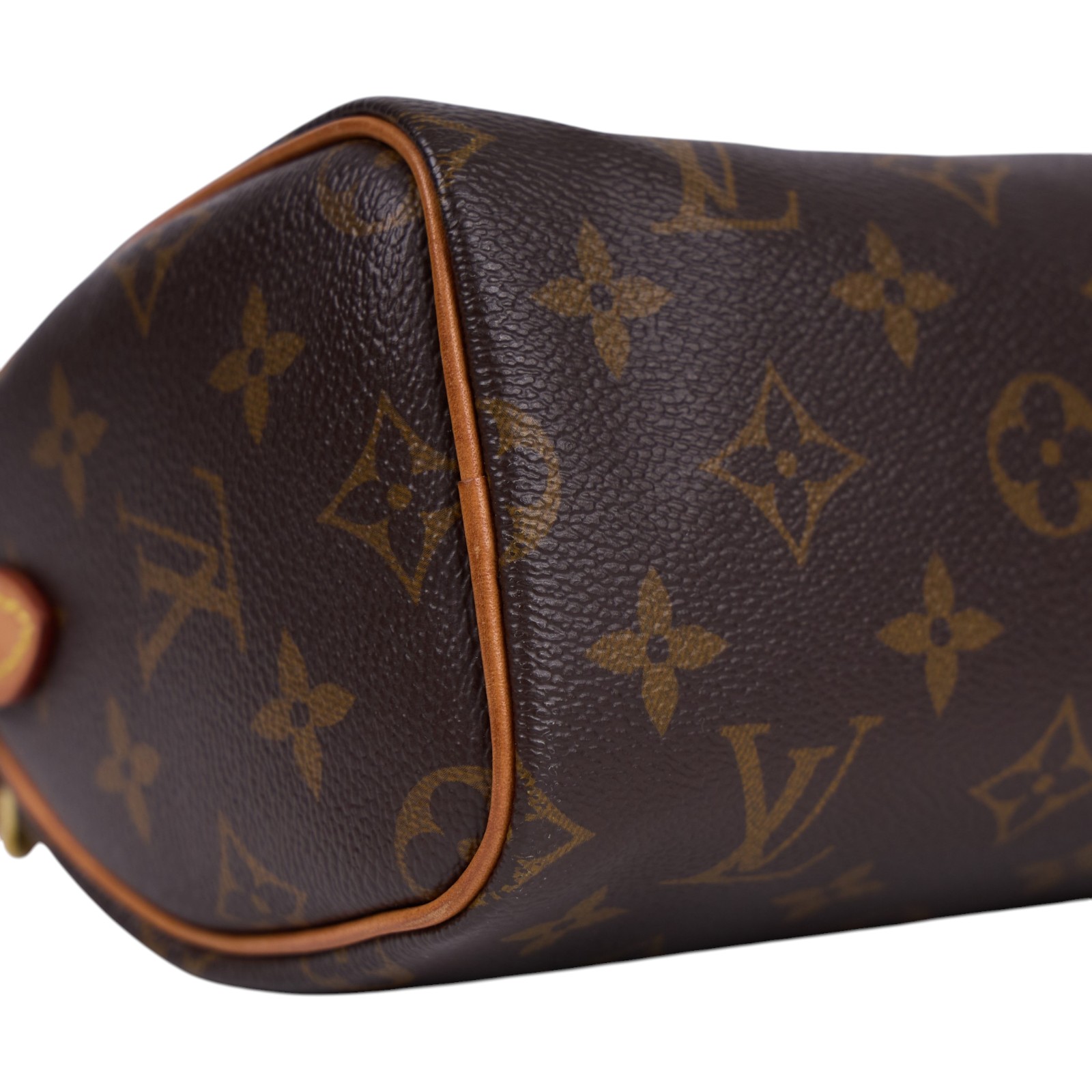 路易威登 LOUIS VUITTON Nano Speedy 經典帆布 手提 斜背 波士頓包 M61252 原花NANO SPEEDY 舊版 防塵袋