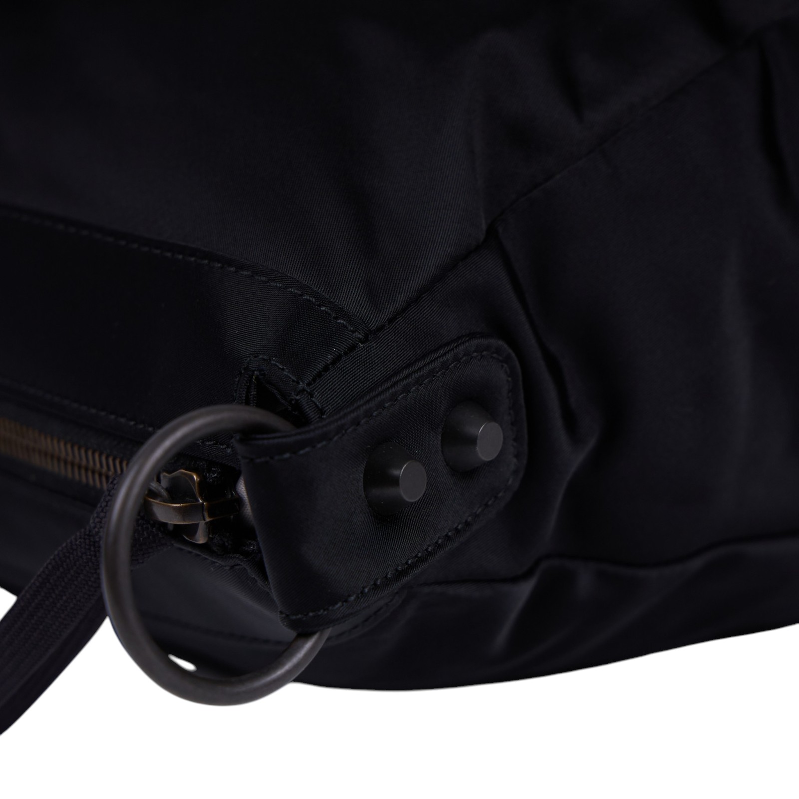 巴黎世家 BALENCIAGA Le City Moto 中型 肩背包 斜背包 8461862AB9J 黑Le City Moto Medium 防塵袋/背帶2