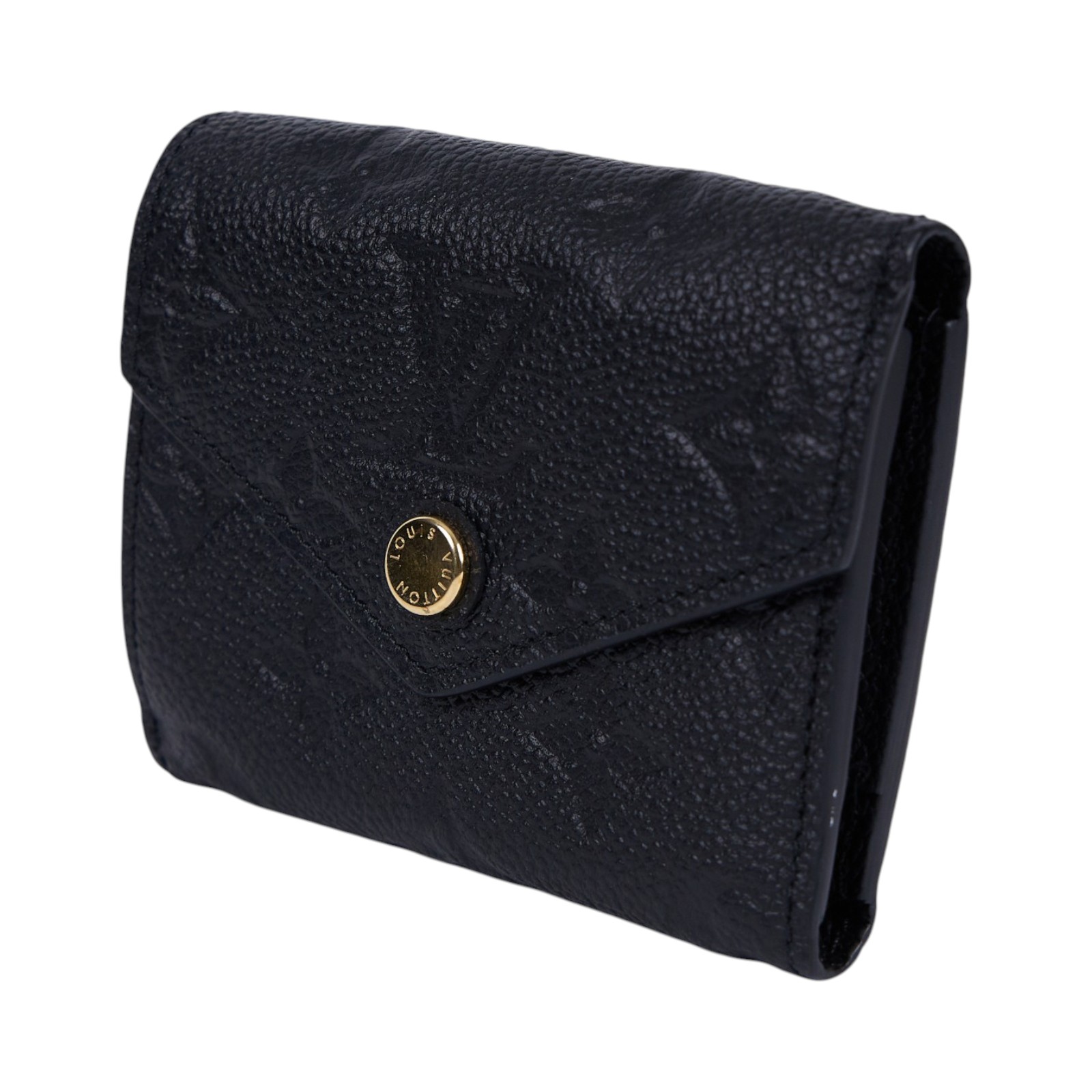路易威登 LOUIS VUITTON Zoé 錢包 短夾 Empreinte皮革 黑色 M62935 黑ZOE三折短夾 原廠盒子/防塵袋